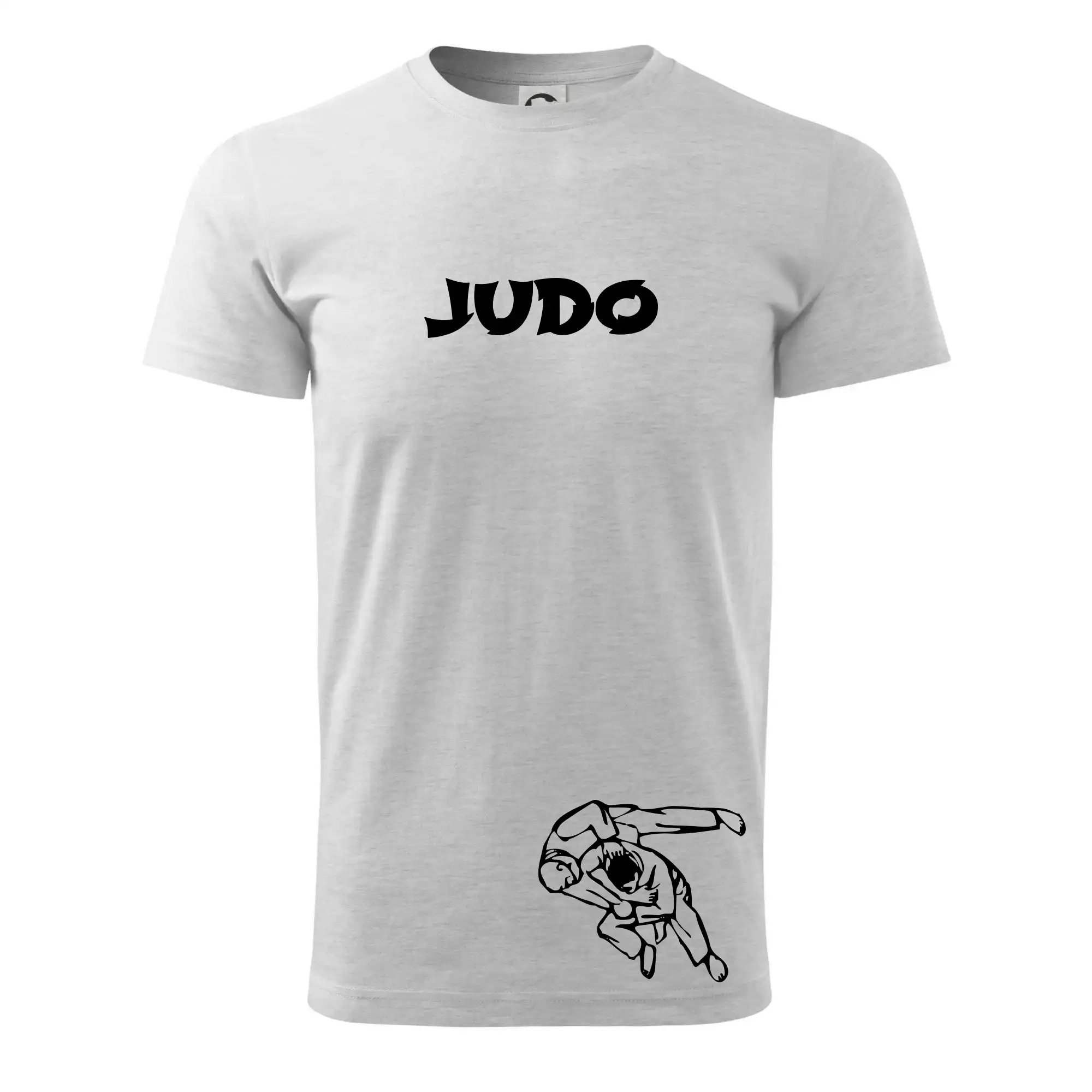 Judo nápis + postavy
