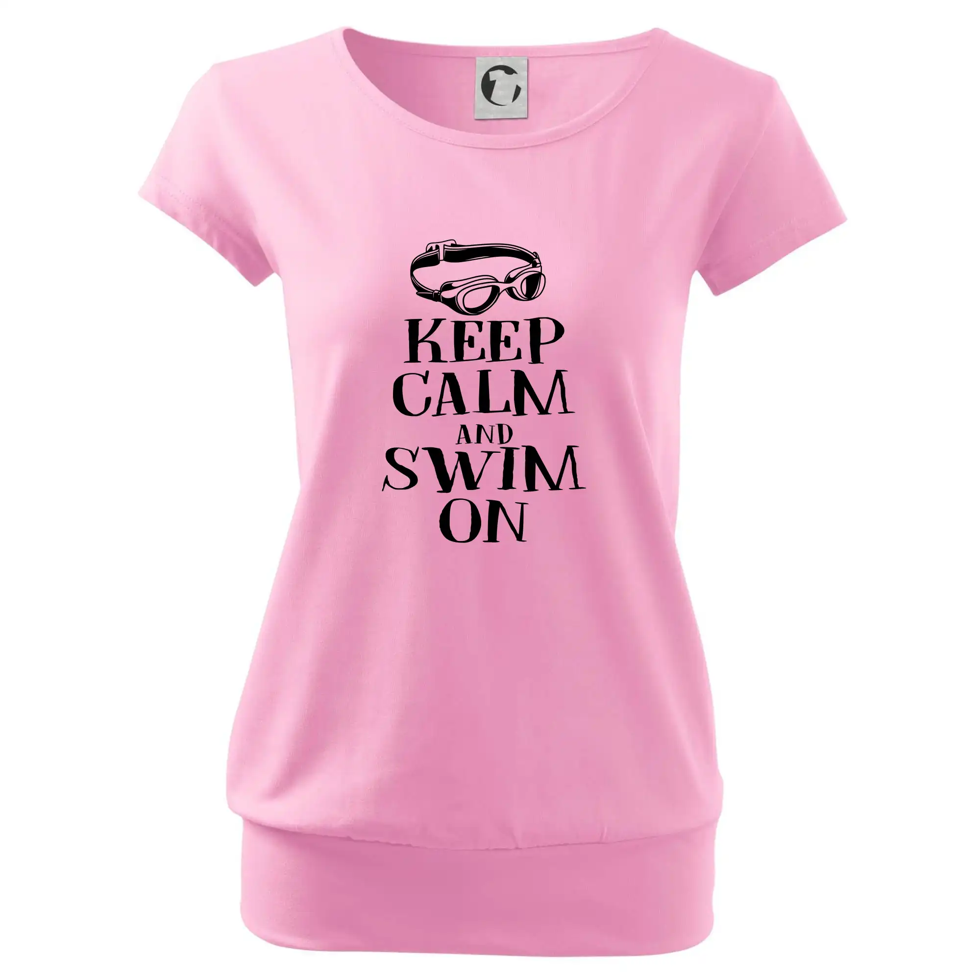 Keep calm and swim on