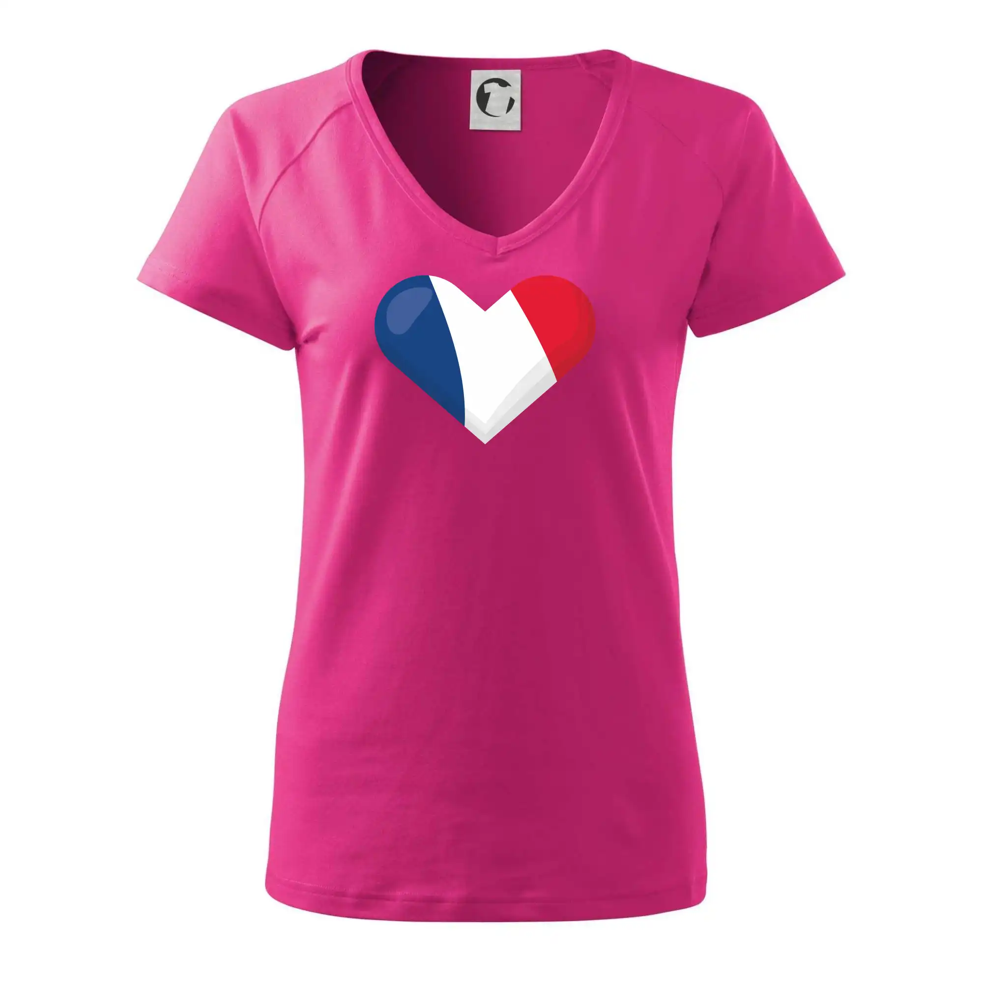 Francouzská vlajka srdce