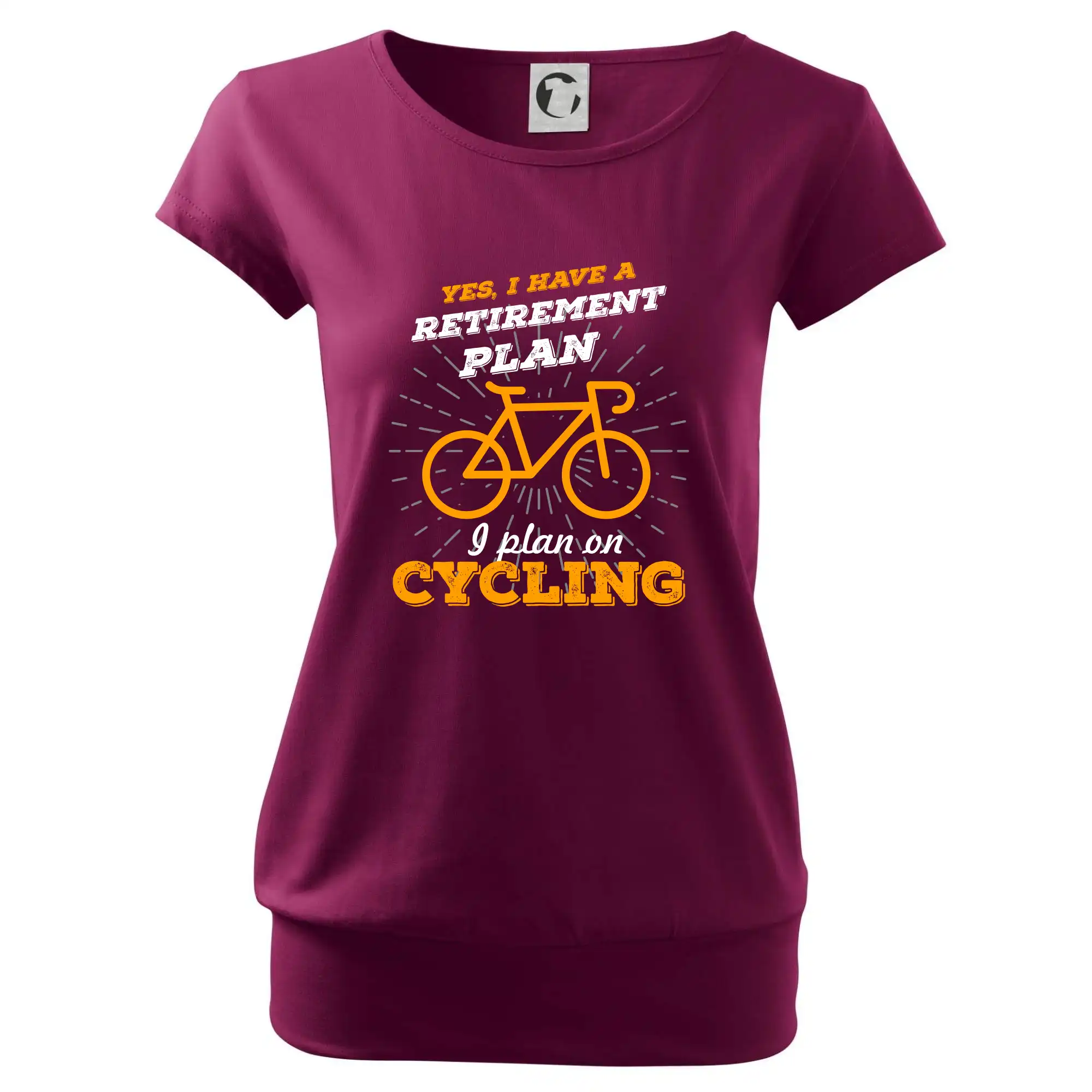 Oranžové kolo - Yes, I have a retirement plan, I plan on cycling