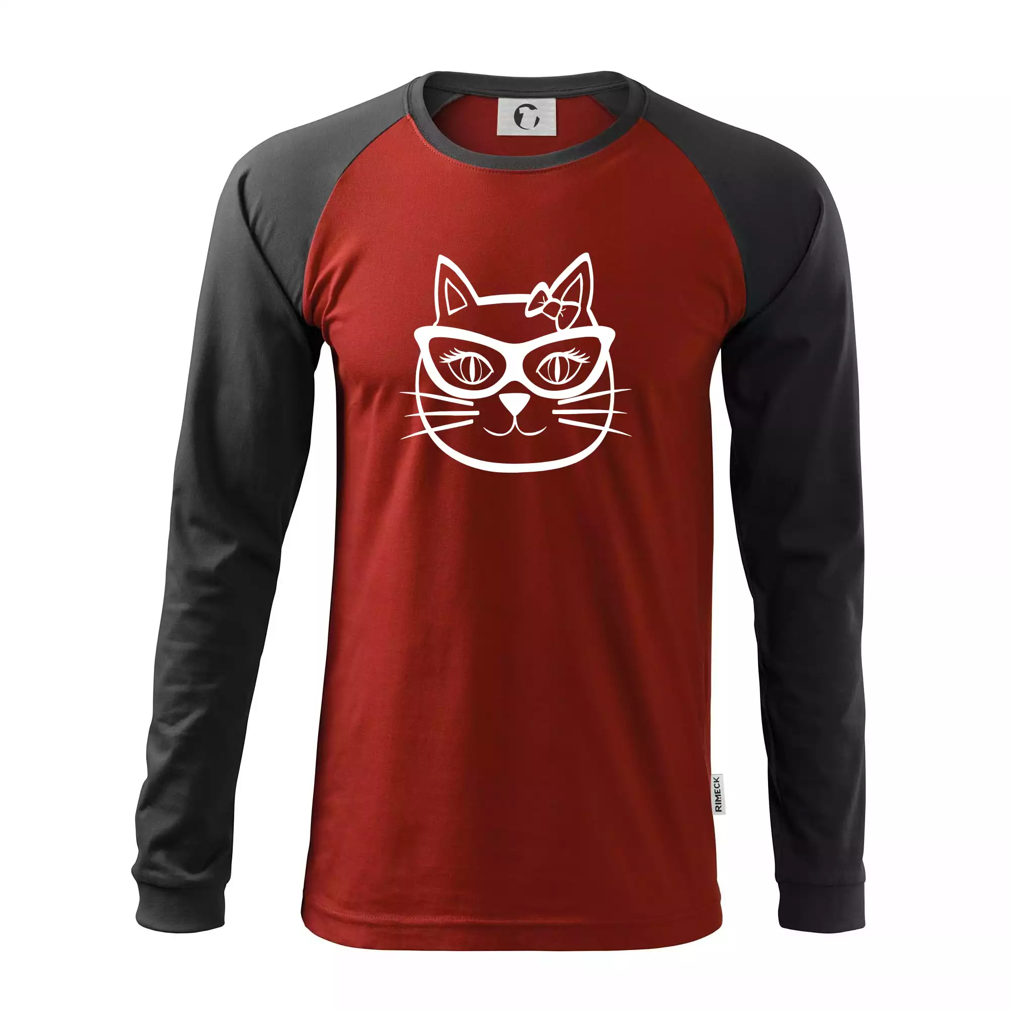 Kočičí holka s brýlemi