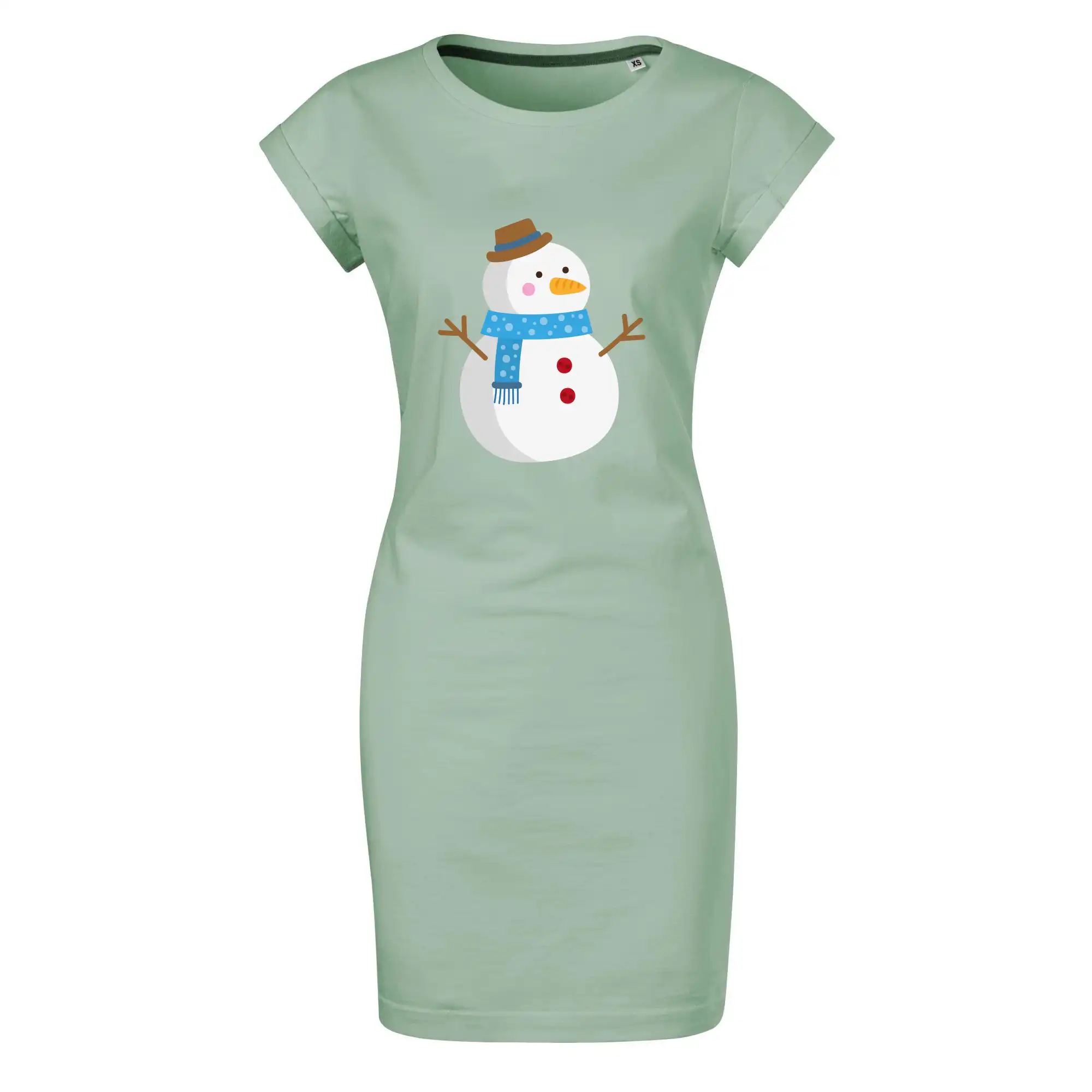 Sněhulák se šálou