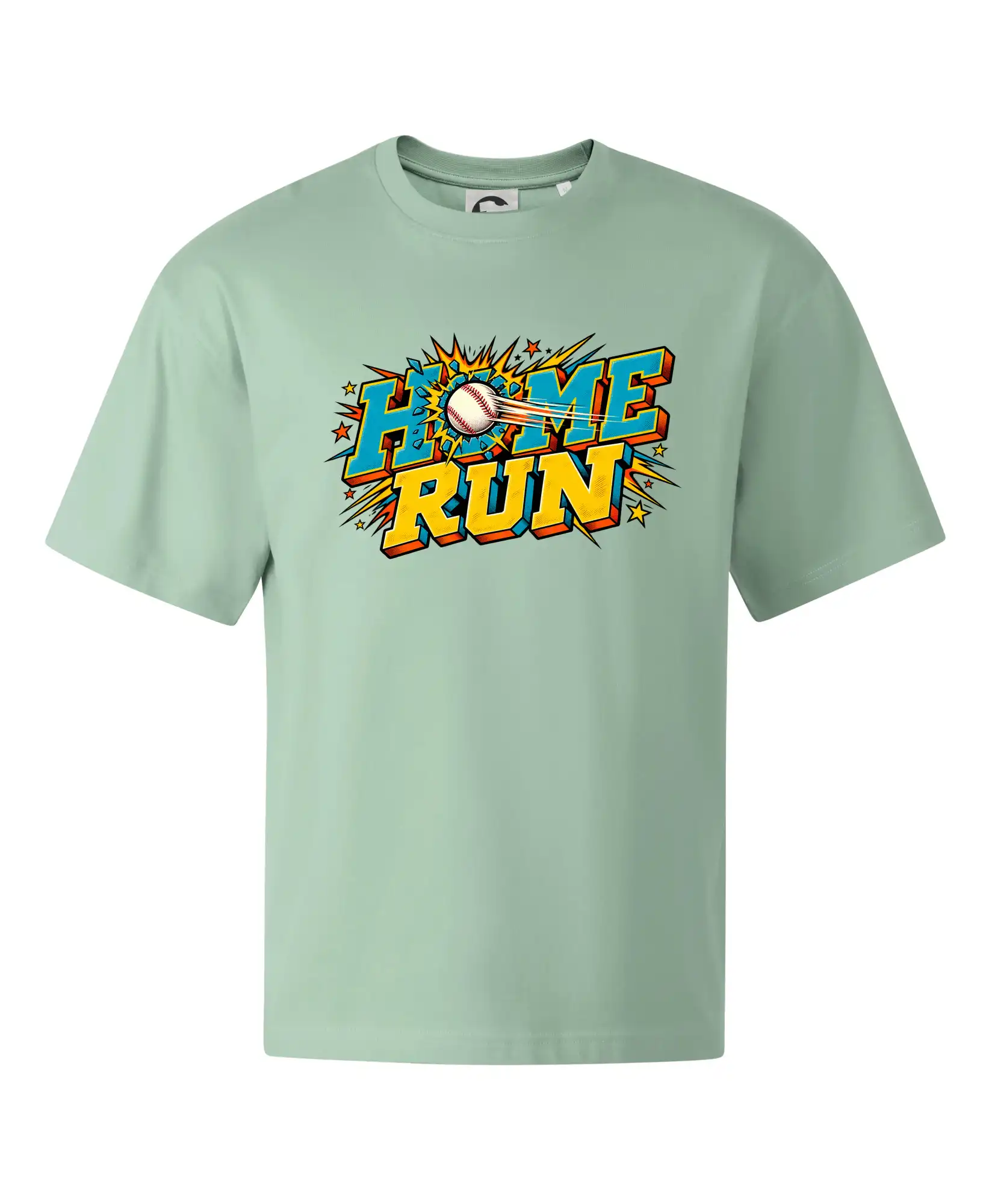 Home run komiksový nápis