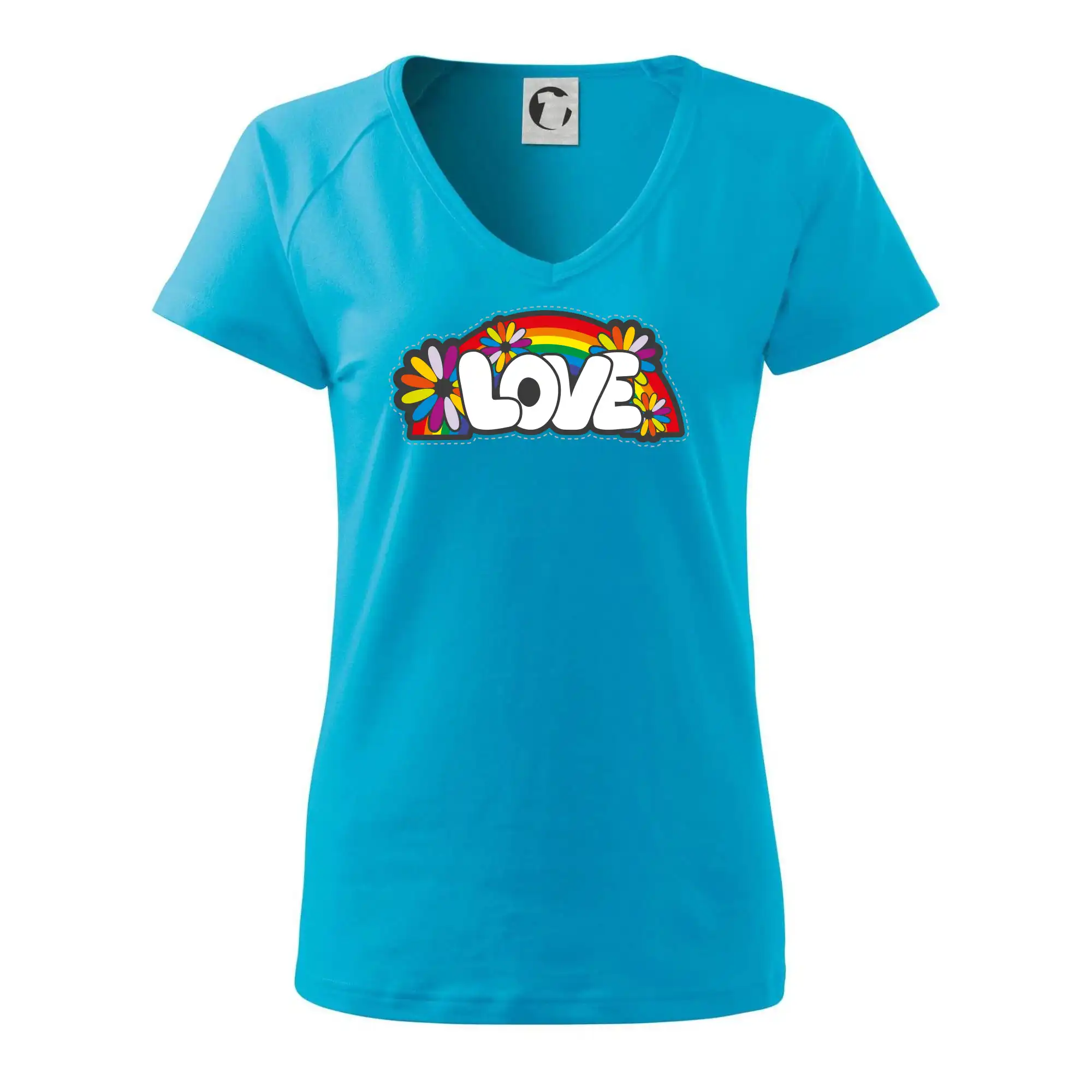 Love s duhou v pozadí