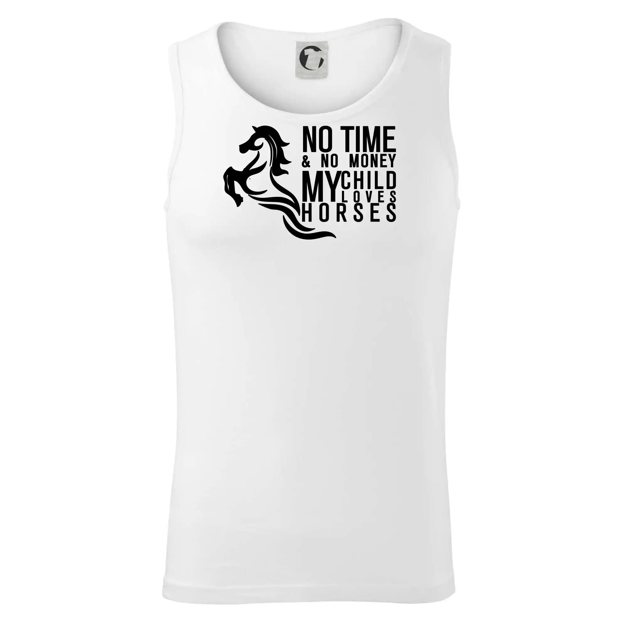 No time no money my child loves horses