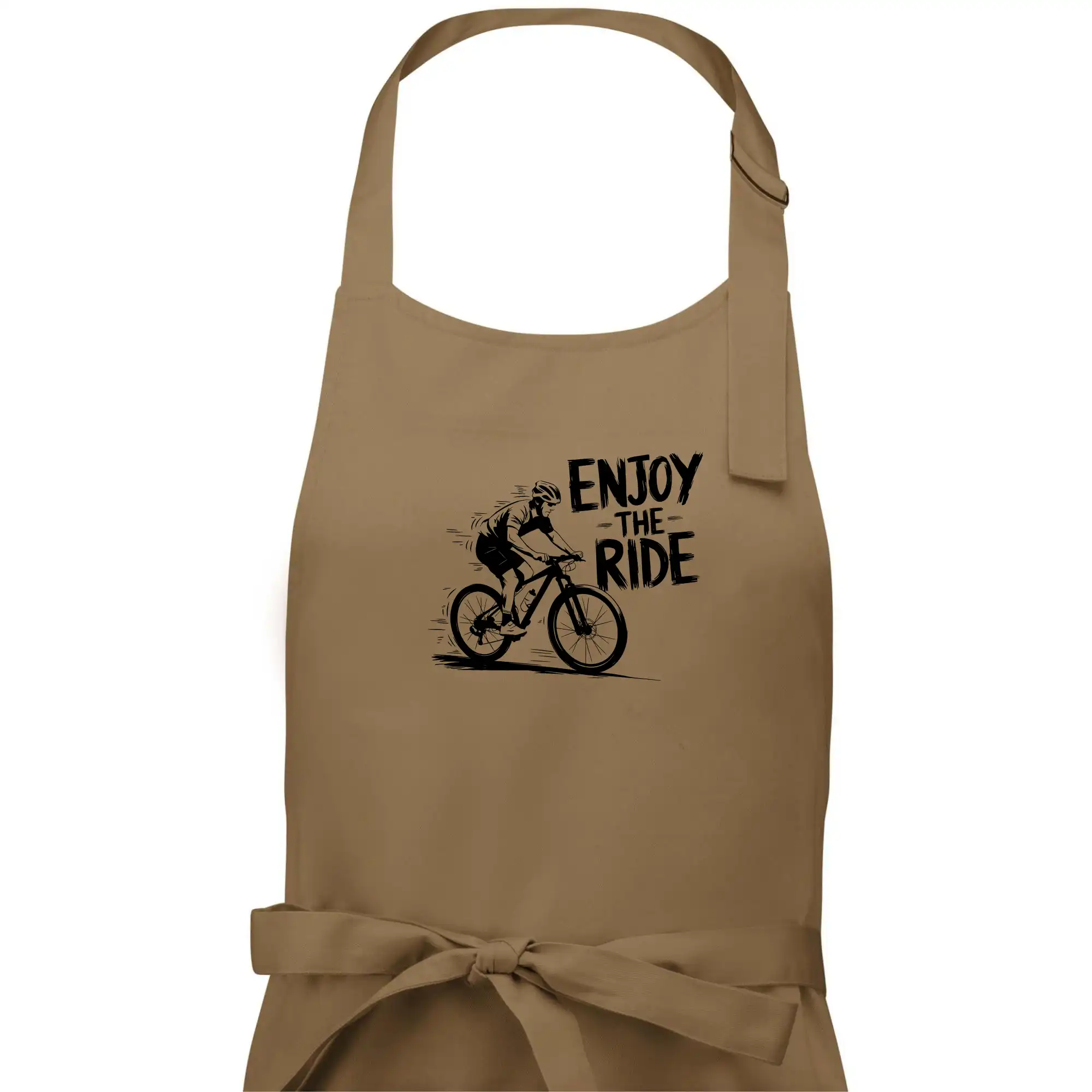 Tričko ako darček pre cyklistu - Enjoy ride - Dámska zástera na varenie