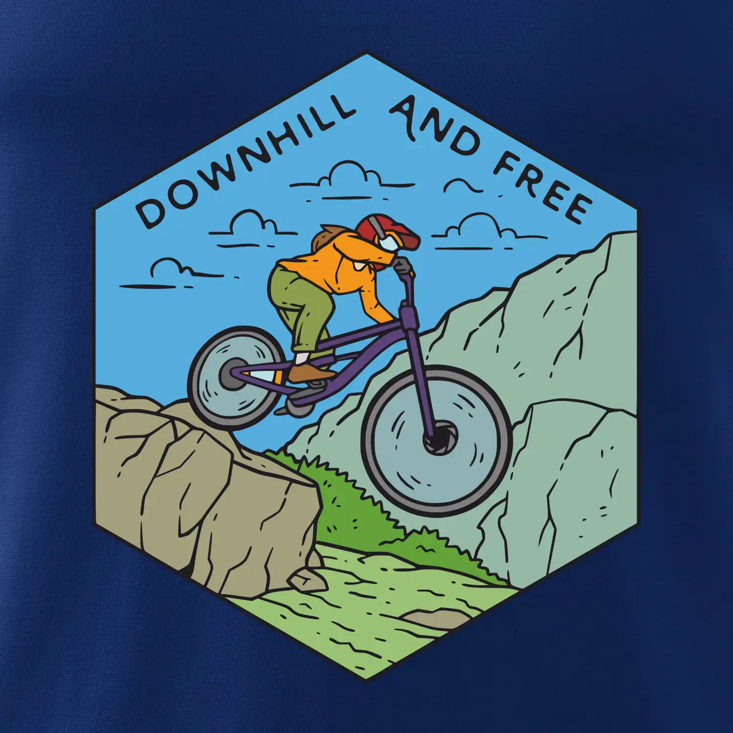 Downhill and free holka