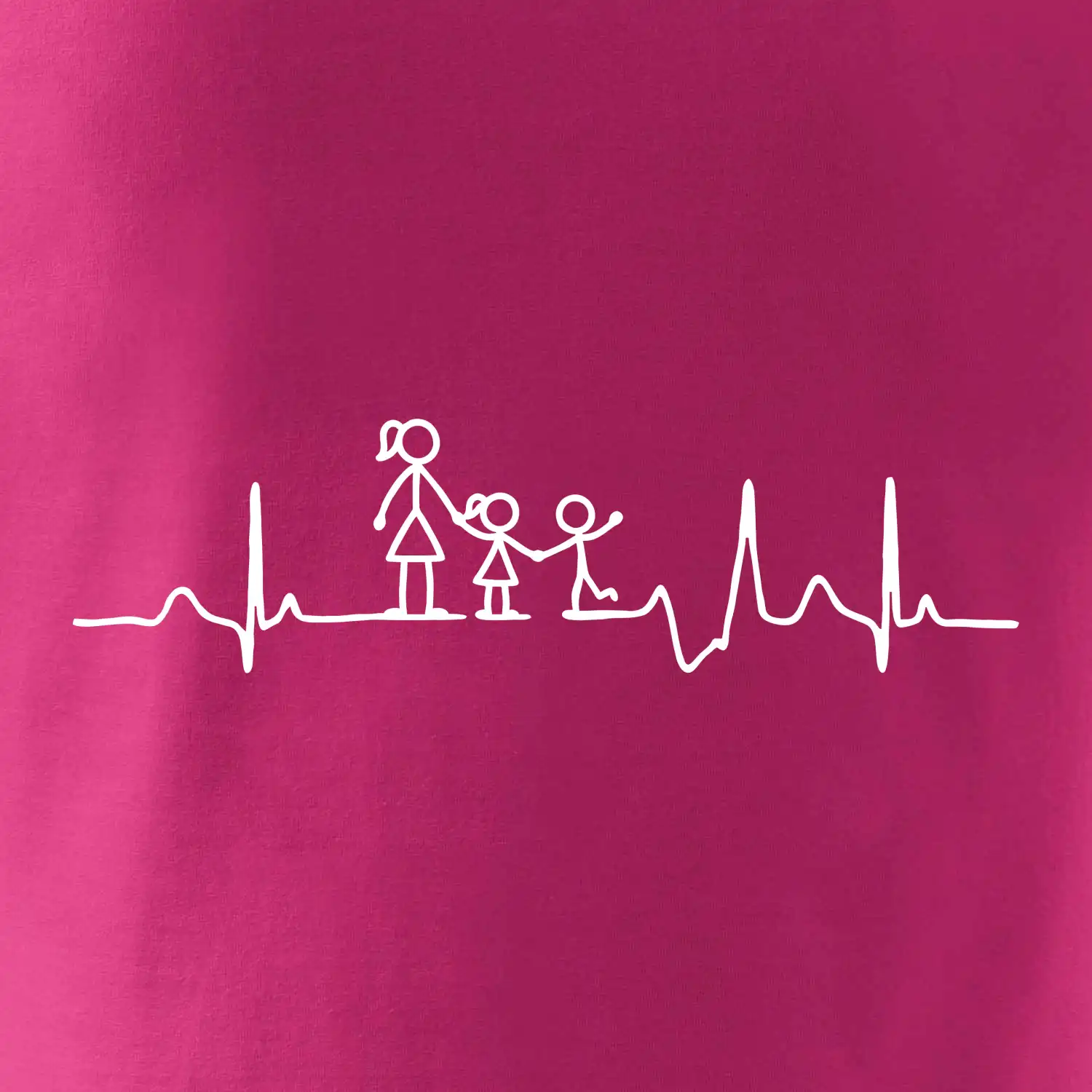 Ekg maminka a holka + kluk