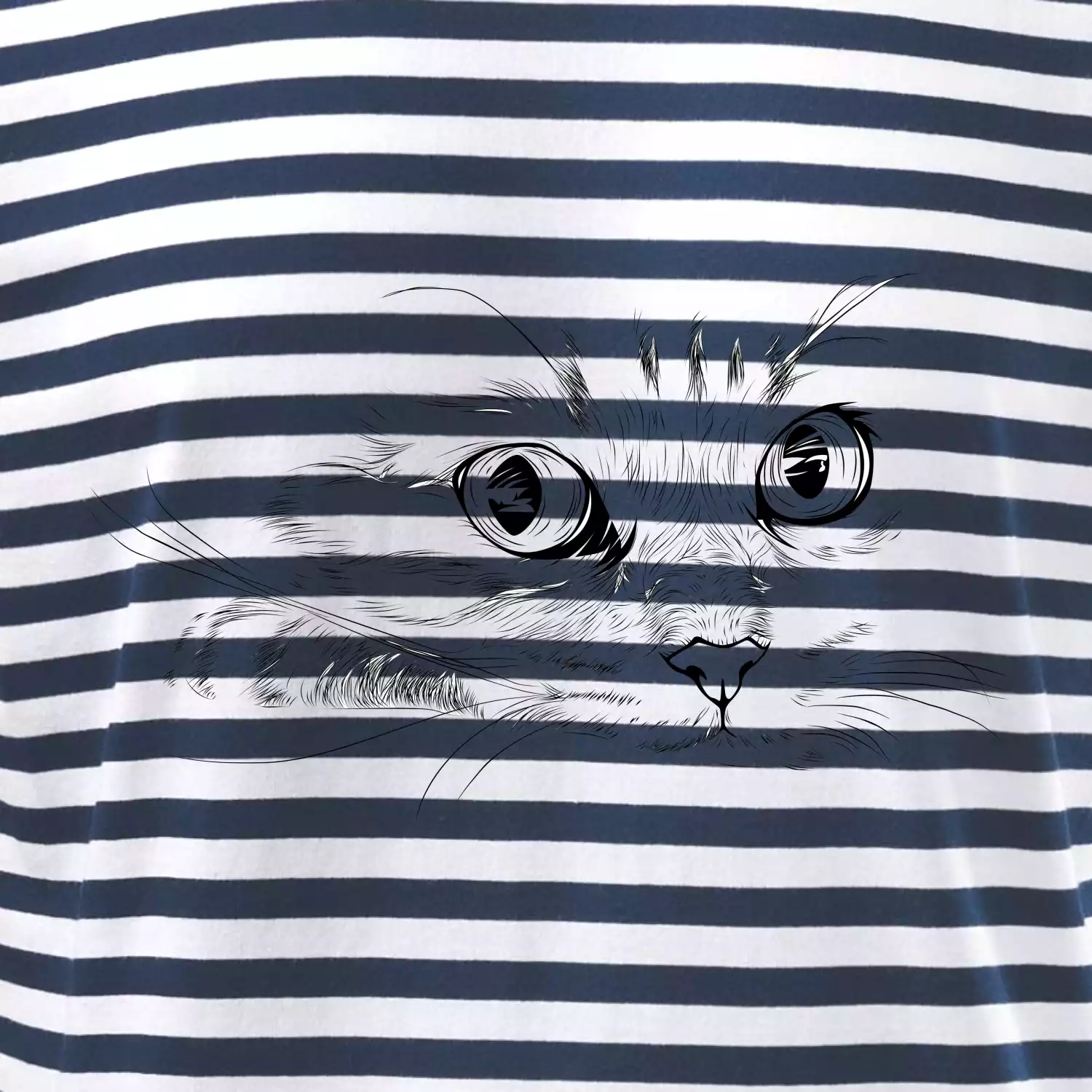 Kočka obličej kreslený