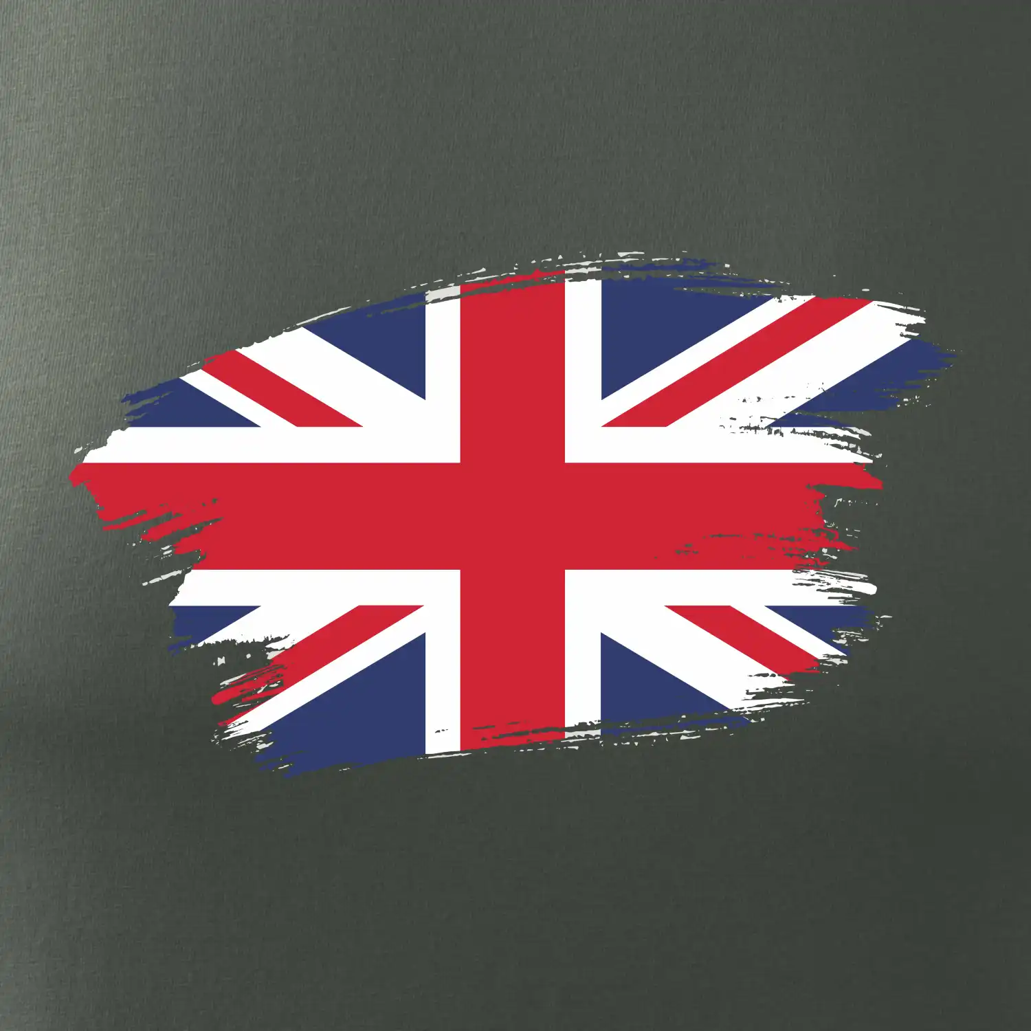 Britská vlajka roztrhaná