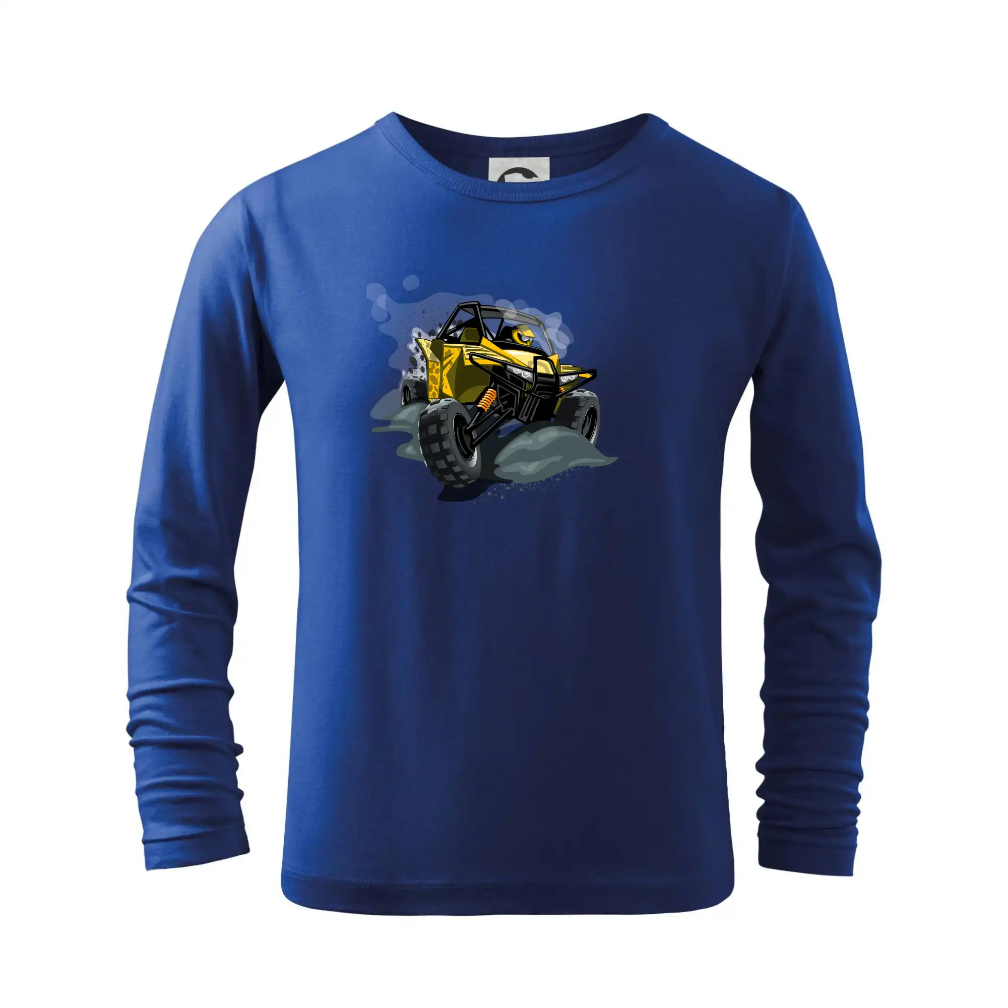 Tričko bugina - ATV bugina žltá - Tričko detské Long Sleeve