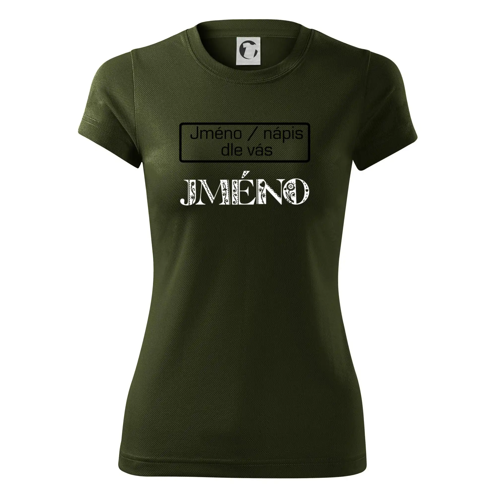 Folklor - jméno - nápis