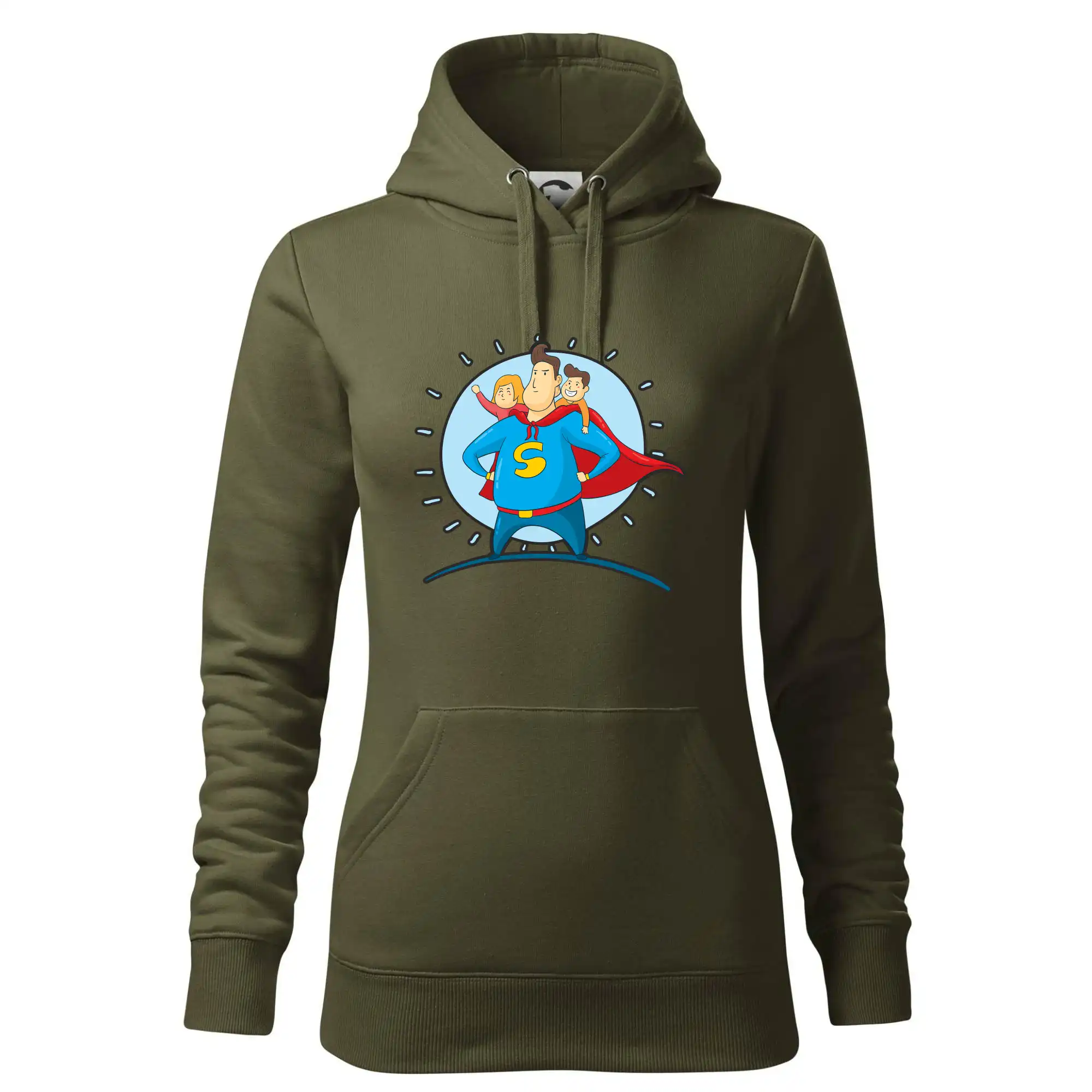 Táta superman - holka a kluk