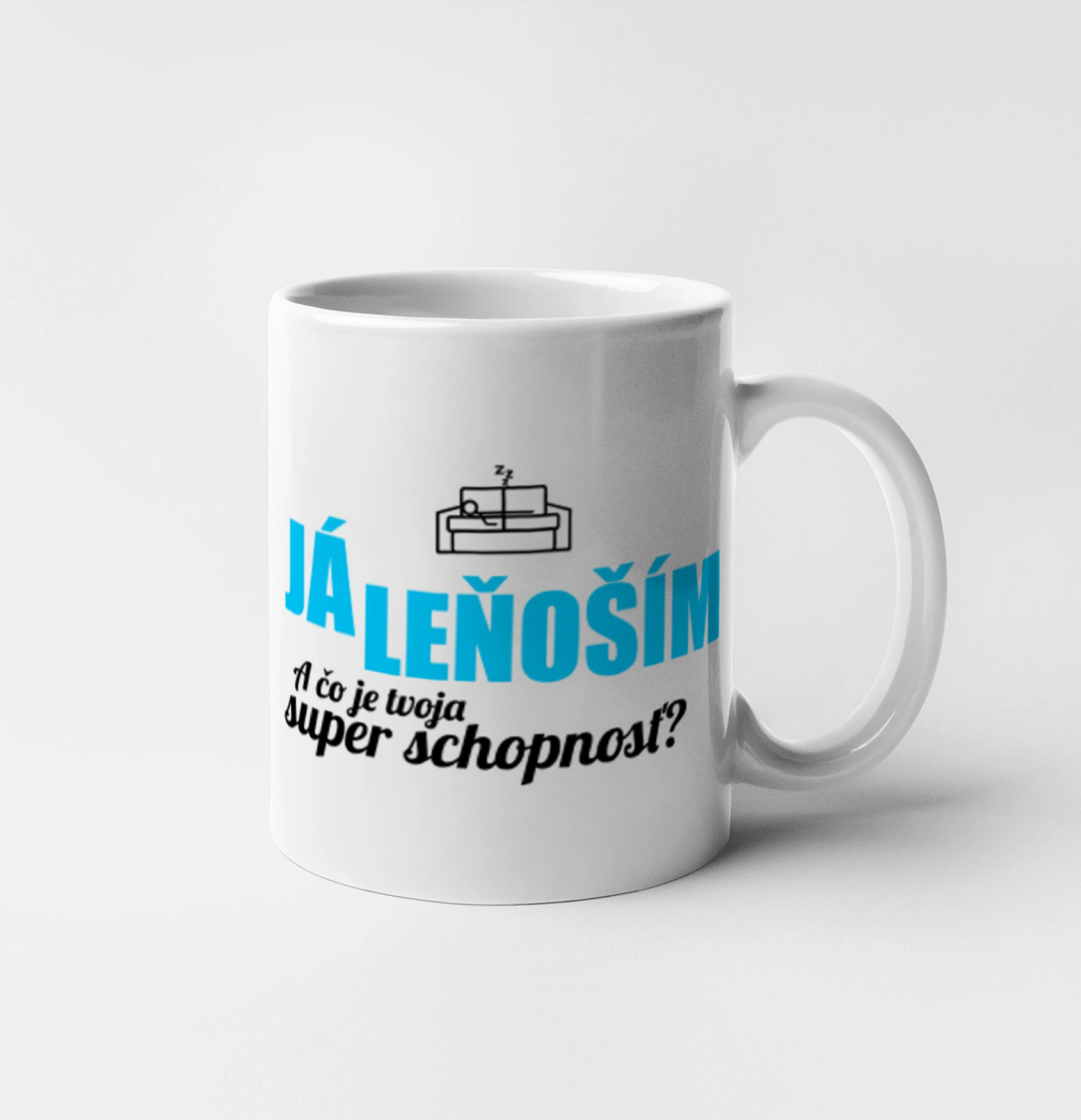 Já leňoším - tvoja super schopnosť - rovný