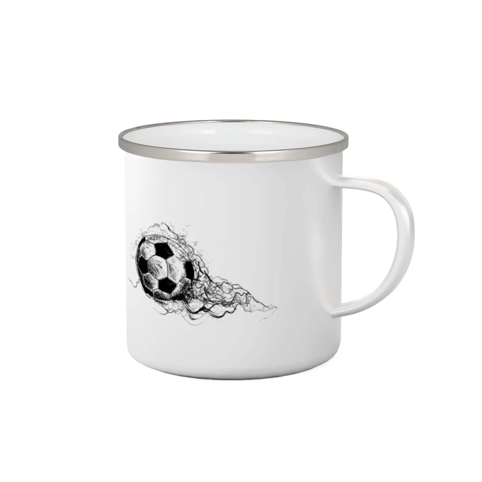 Tričká pre futbalistov - Futbalová lopta - kresba ceruzkou - Plecháčik