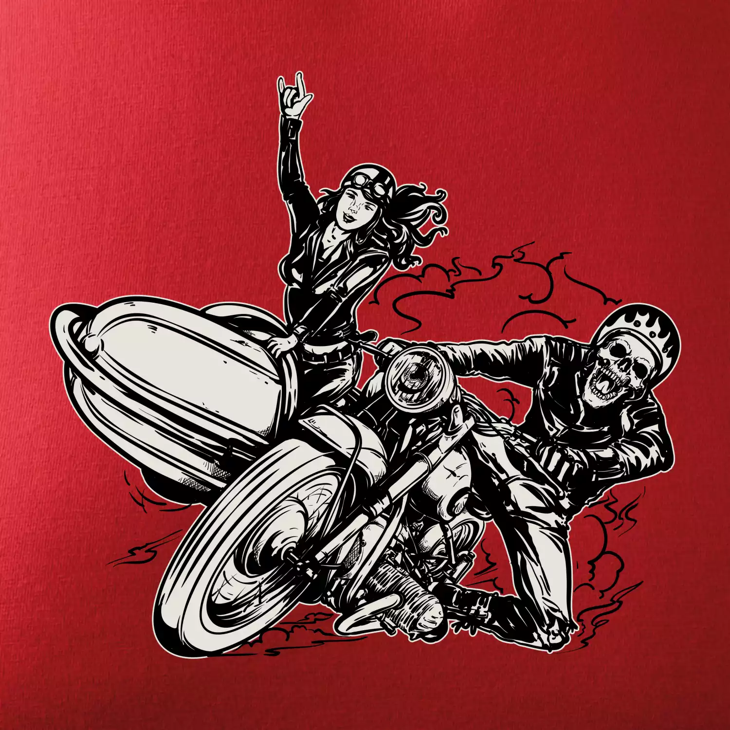 Motorka se sajdkou