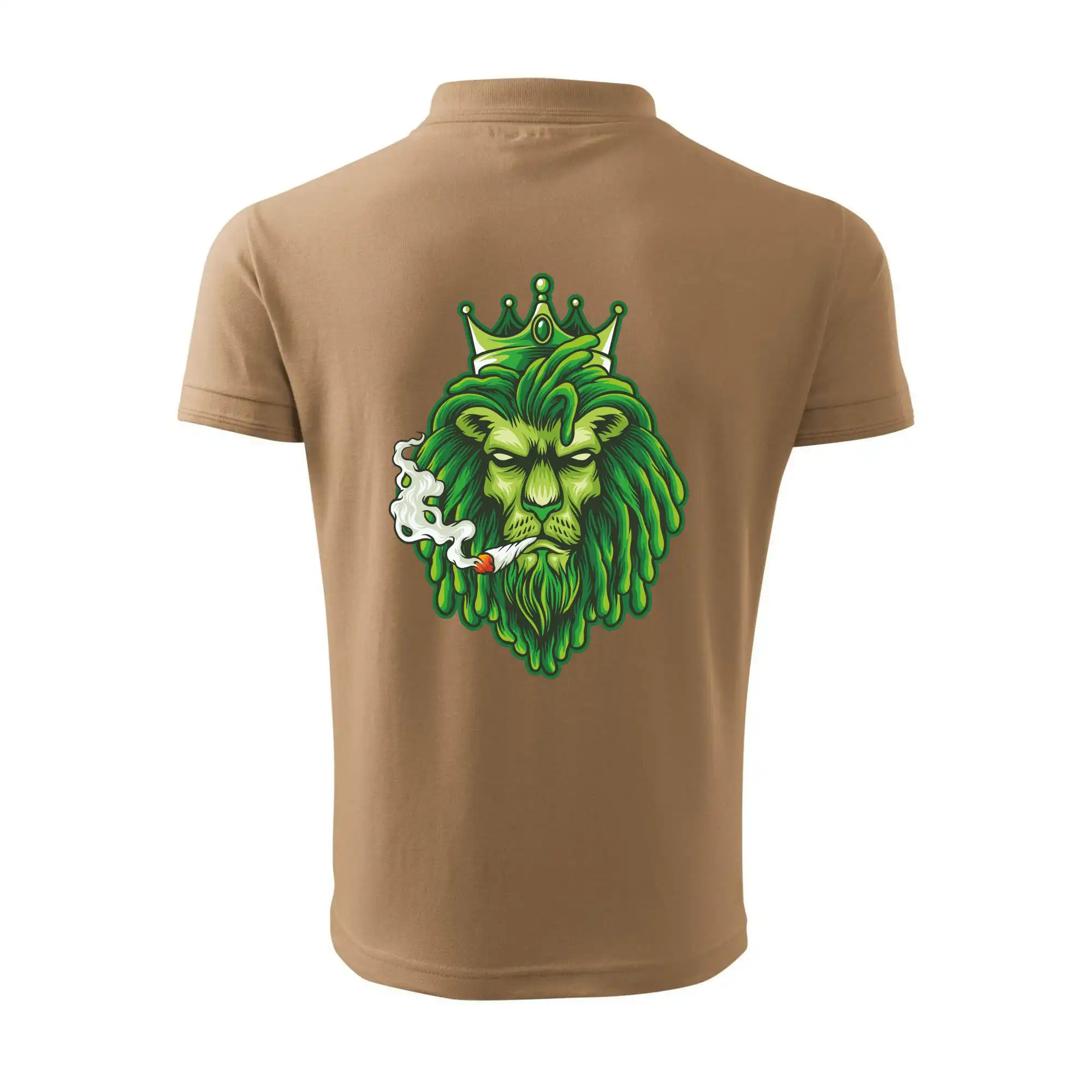 Zhulený lev zelený