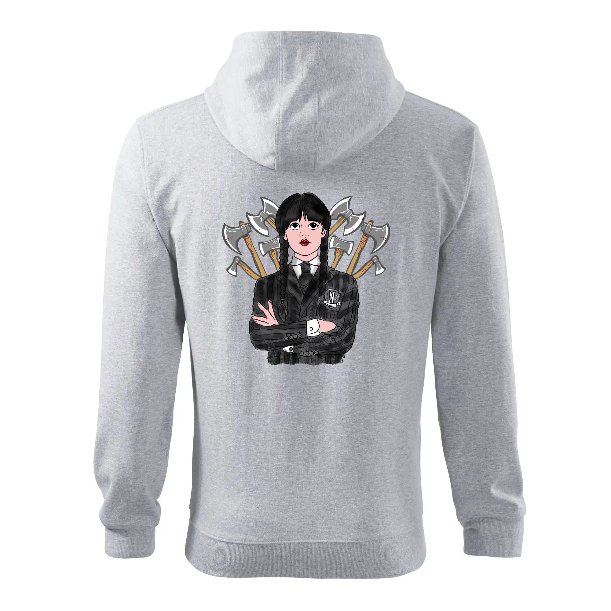 Sekery - holka v černém (Pecka design)