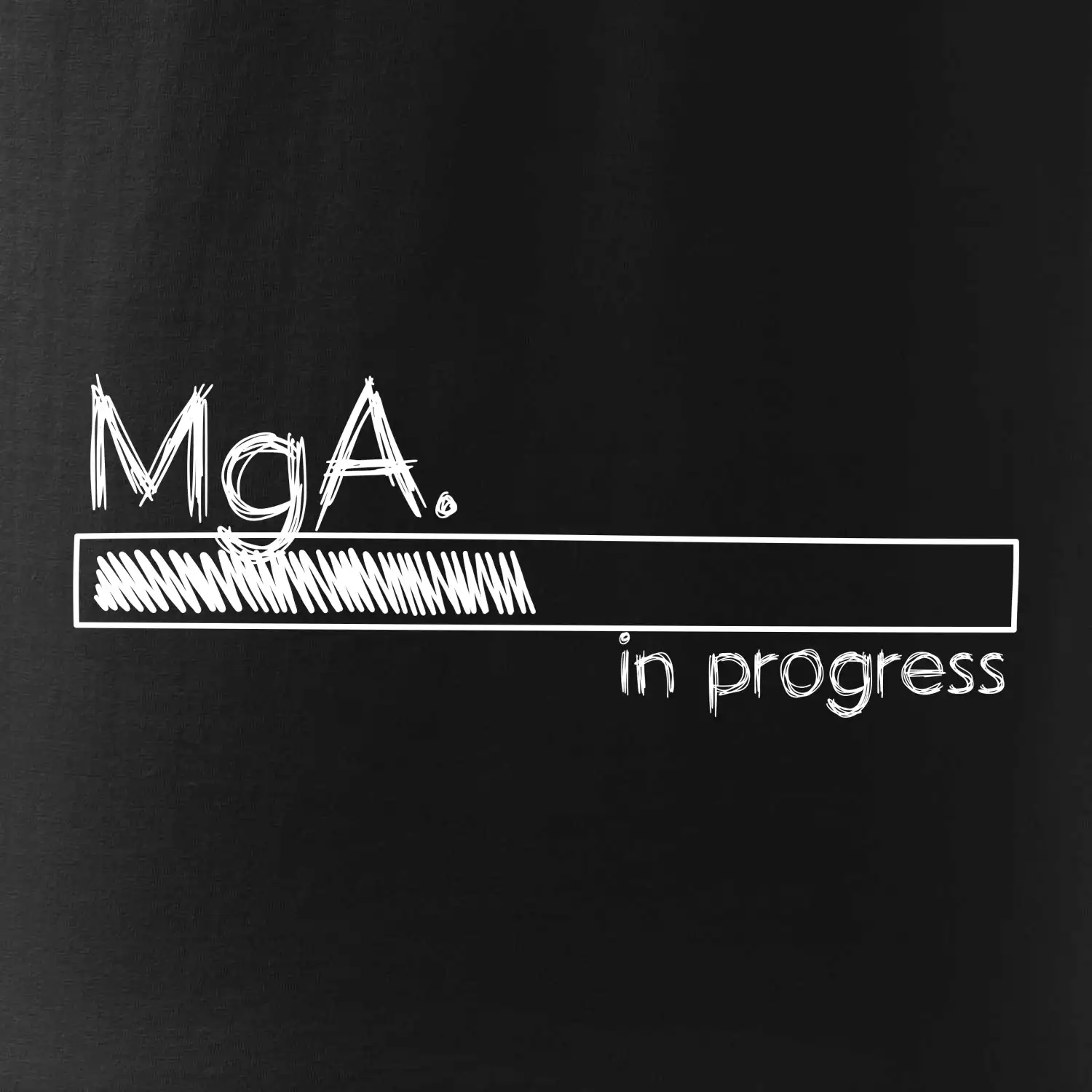 In progress titul MgA.  magistr / magistra umění