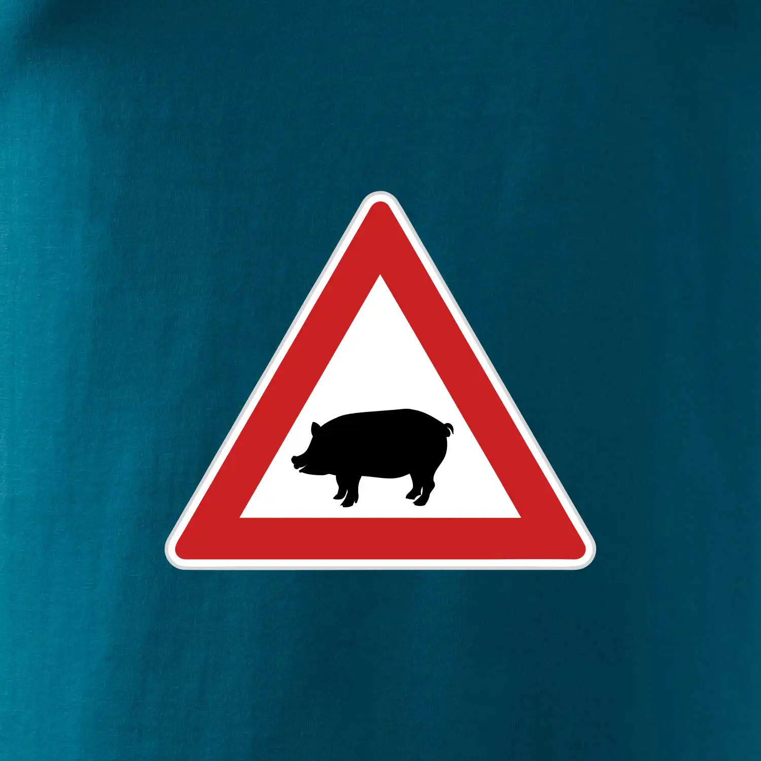 Dopravní značka - Pozor prase domácí