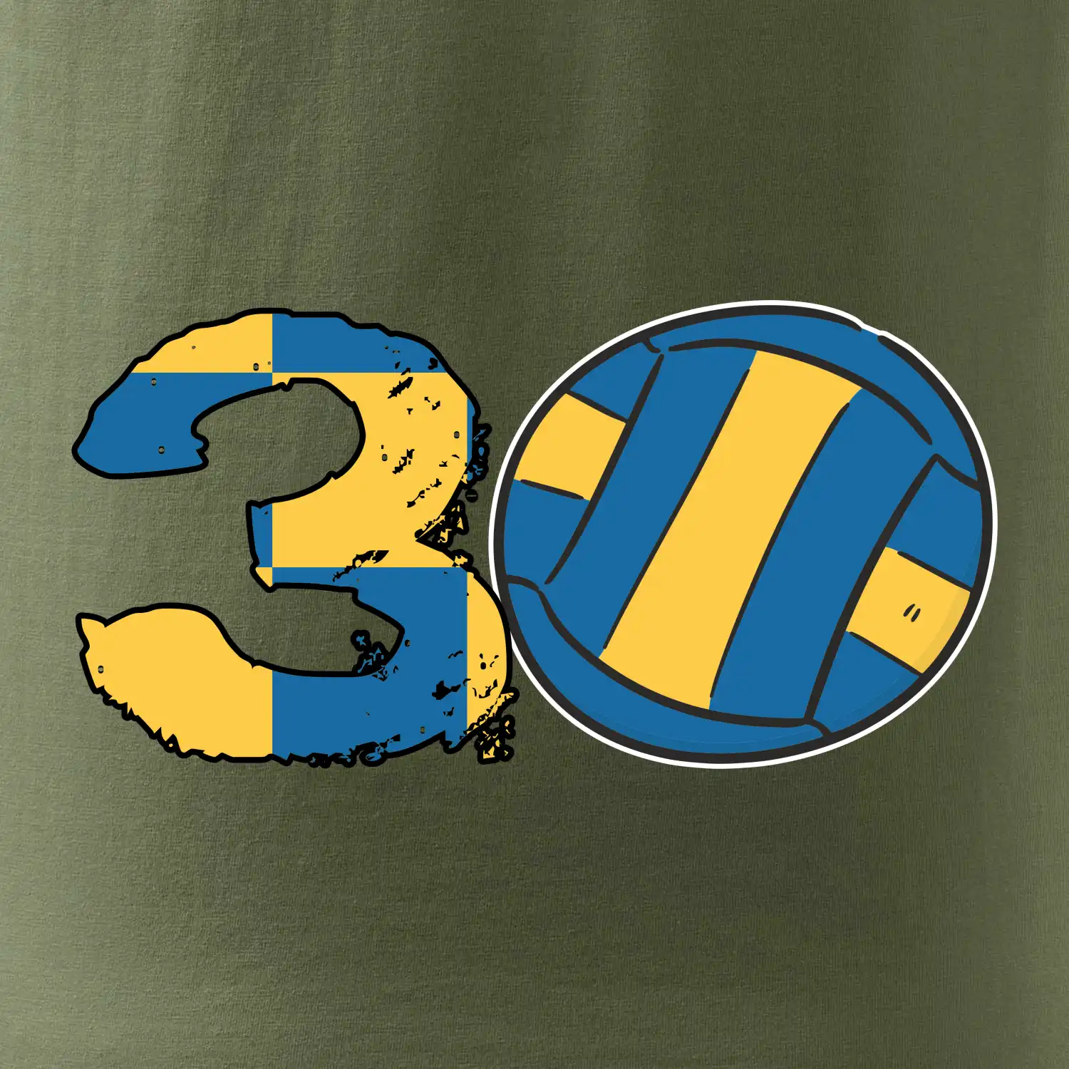 Volejbal kulaté narozeniny 30