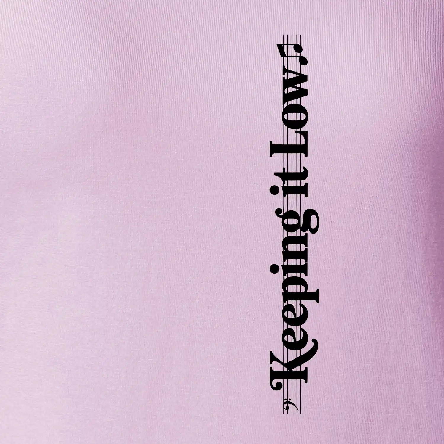 KEEPING IT LOW NA VÝŠKU - basový klíč