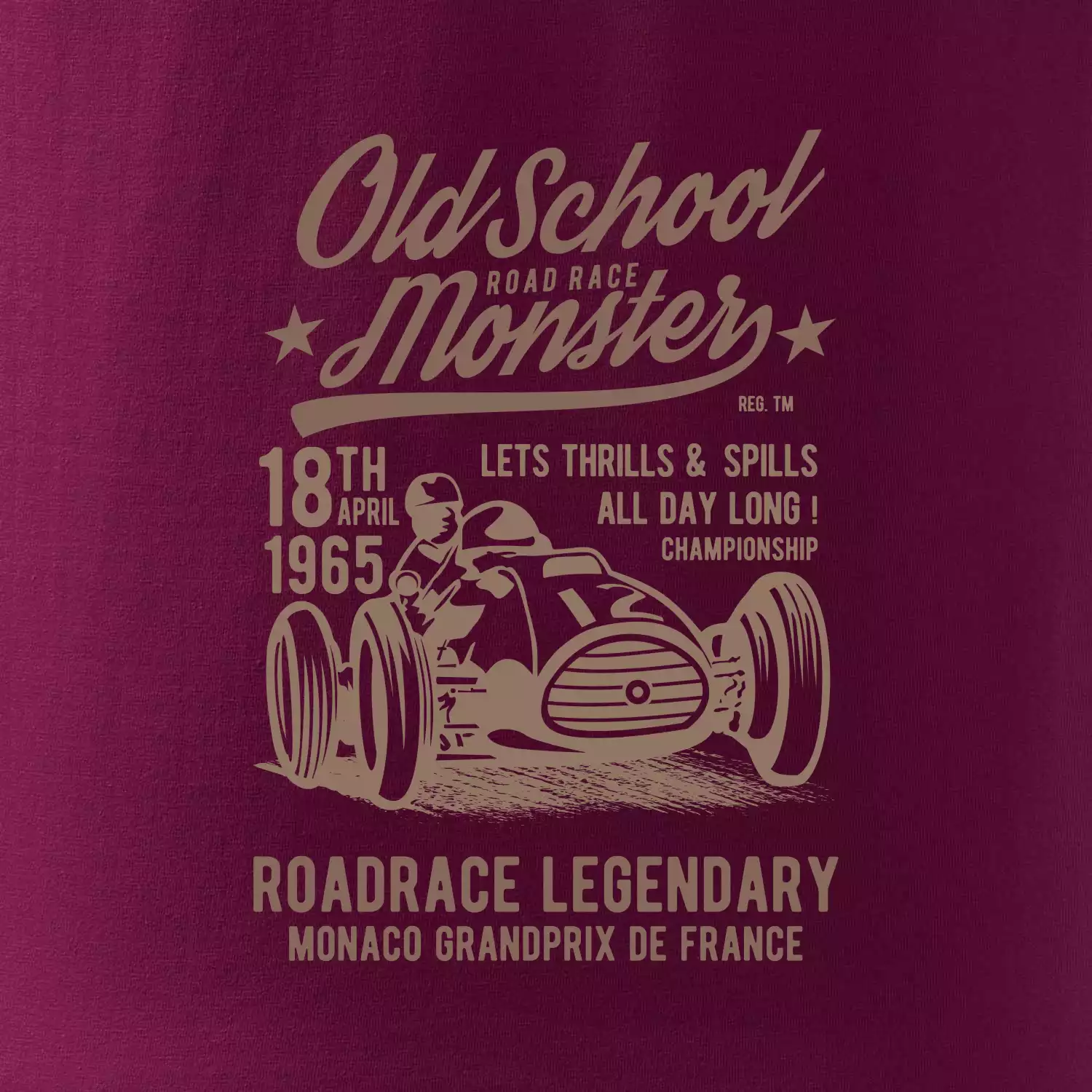 Old School Road Race Monster