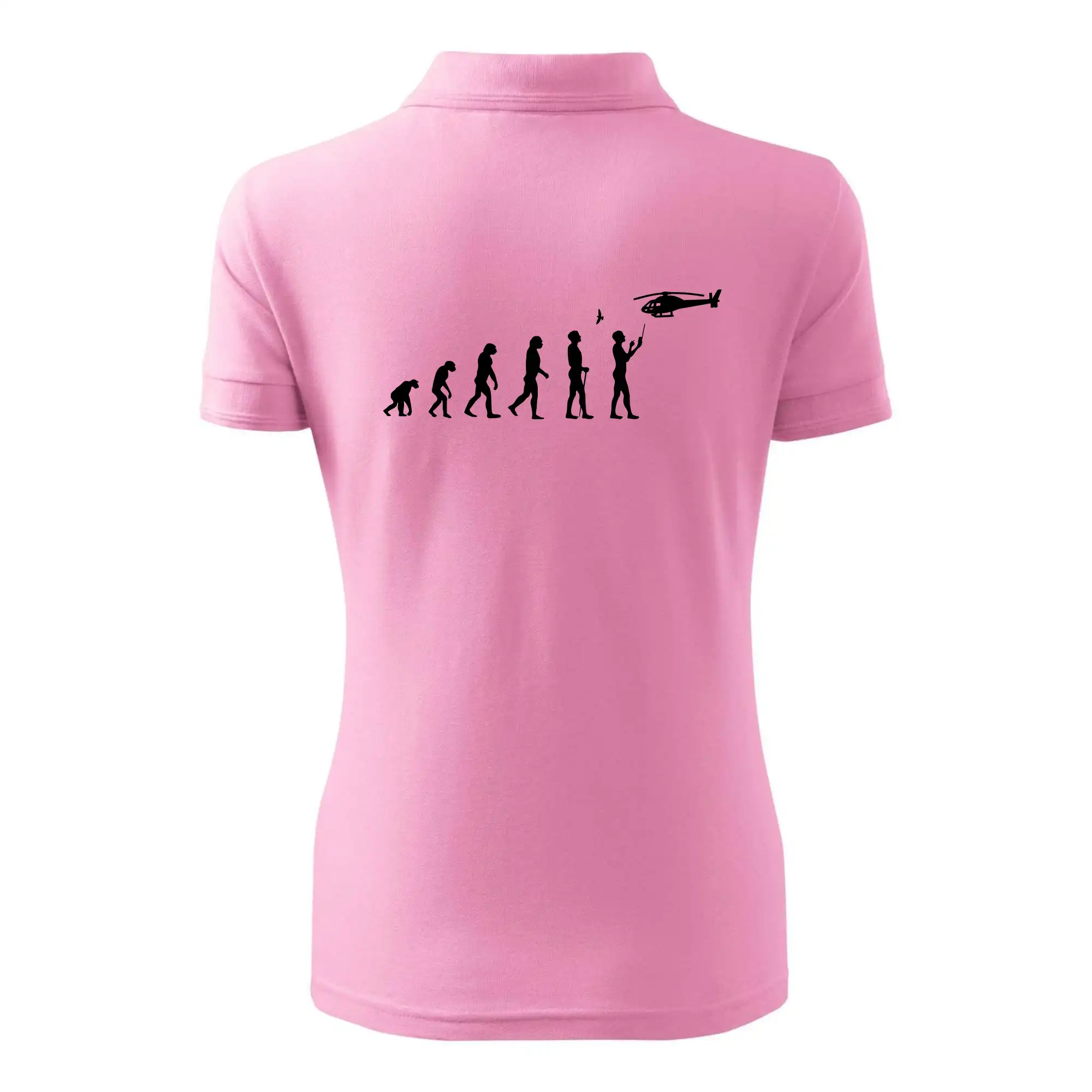 Tričká pre modelára - Evolúcia modelárov - Polokošeľa dámska Pique Polo