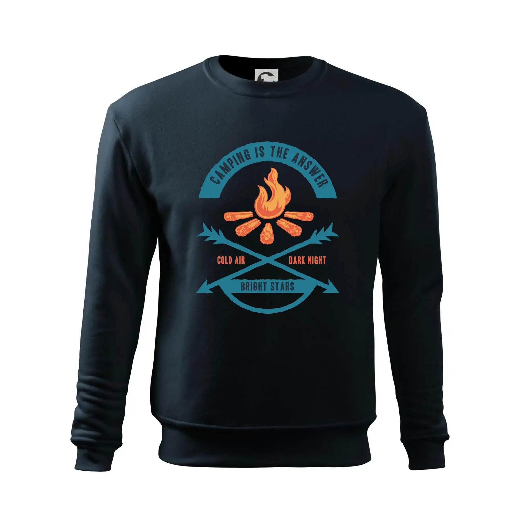 Camping oheň