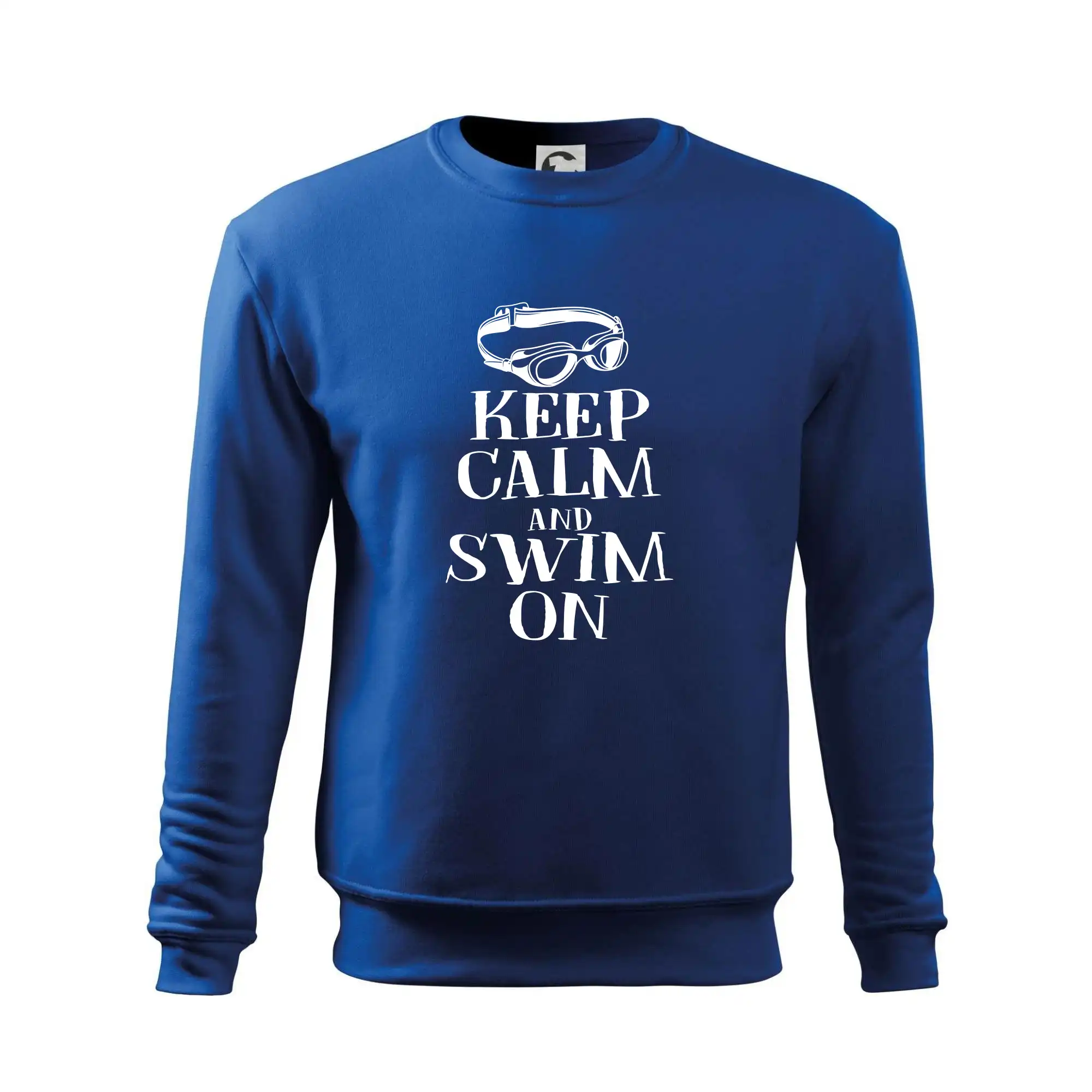 Keep calm and swim on