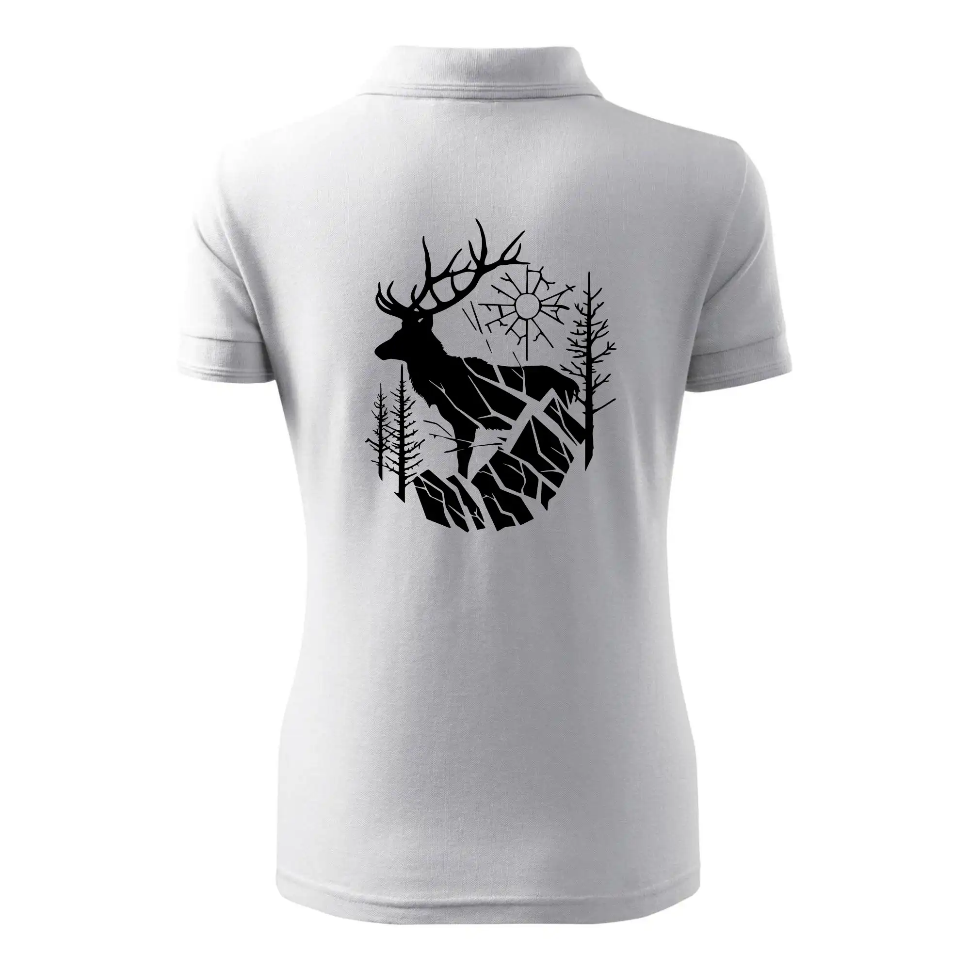 Jelen v lese křivky