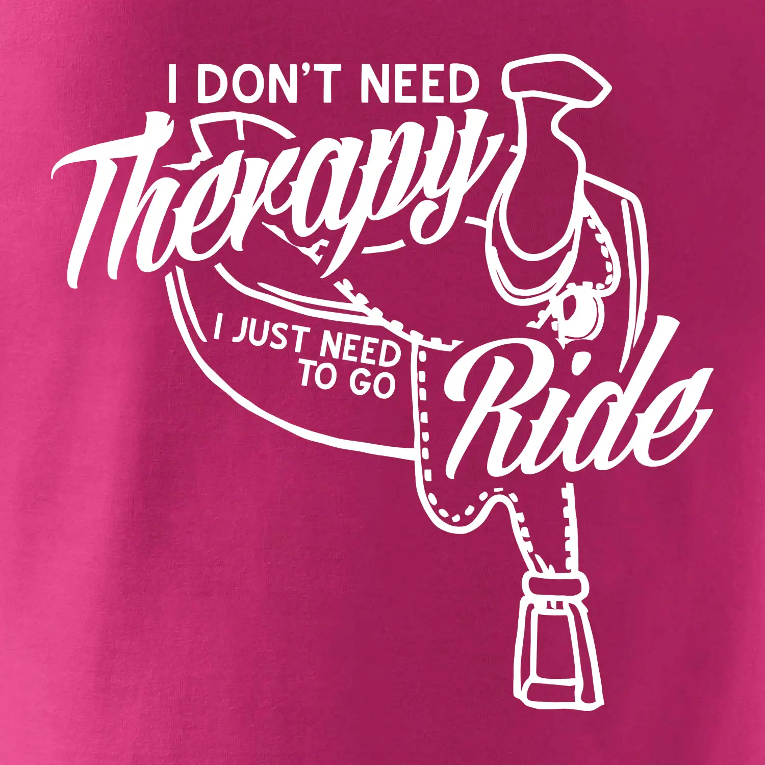I don't Therapy Ride - jezdkyně
