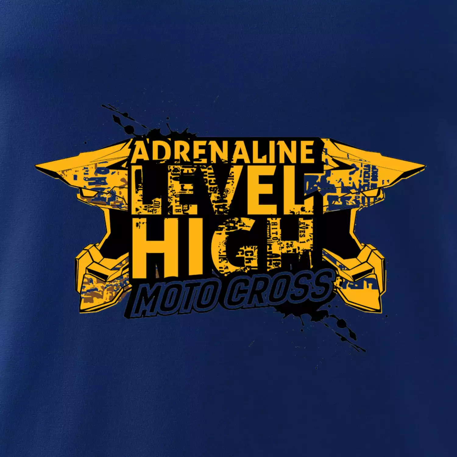 Motocross adrenaline level high