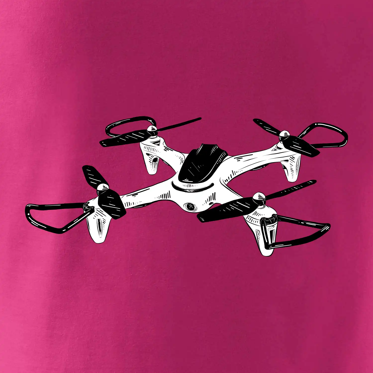 Dron kresba