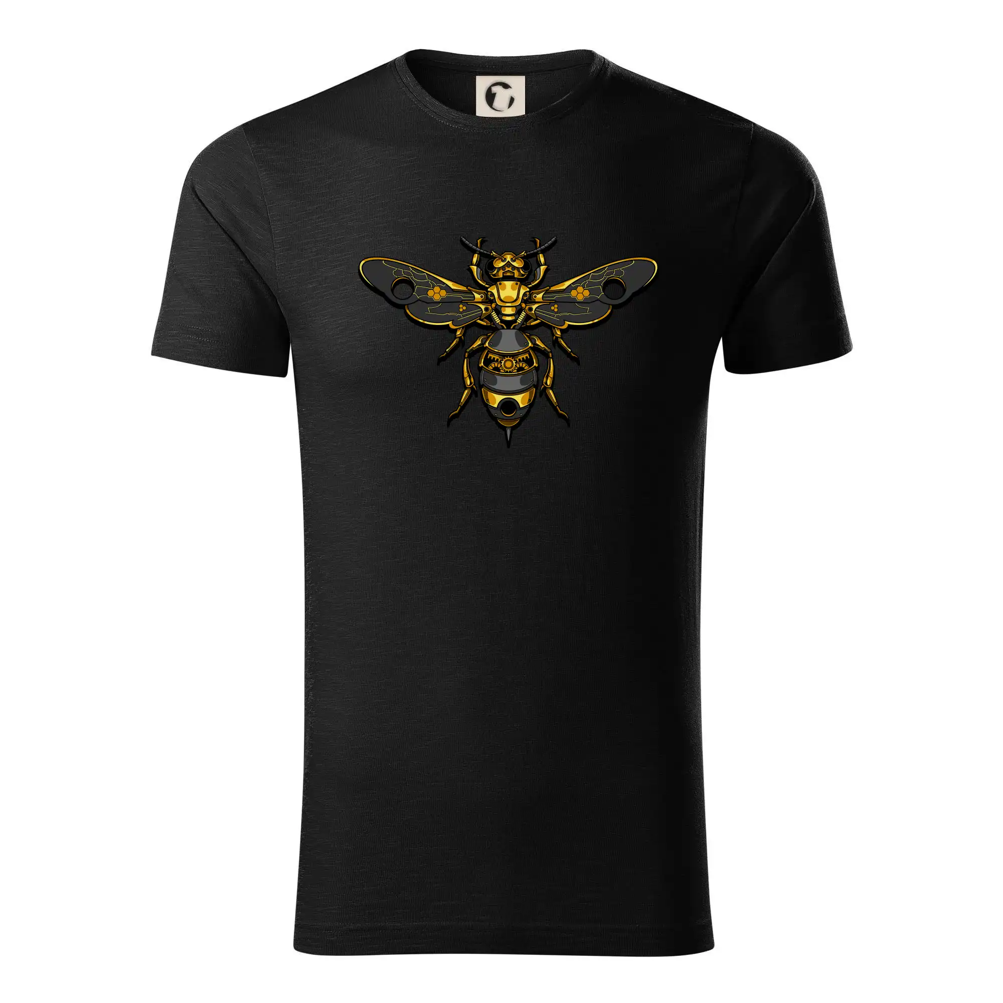 Steampunk včela s dírou ve křídle