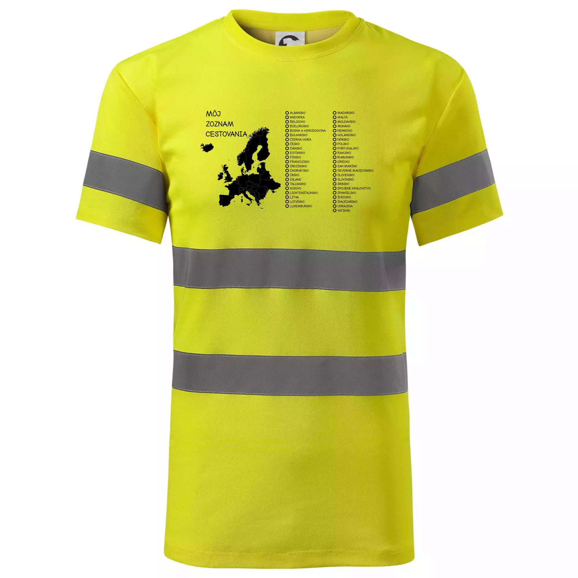 Můj cestovní seznam - Evropa