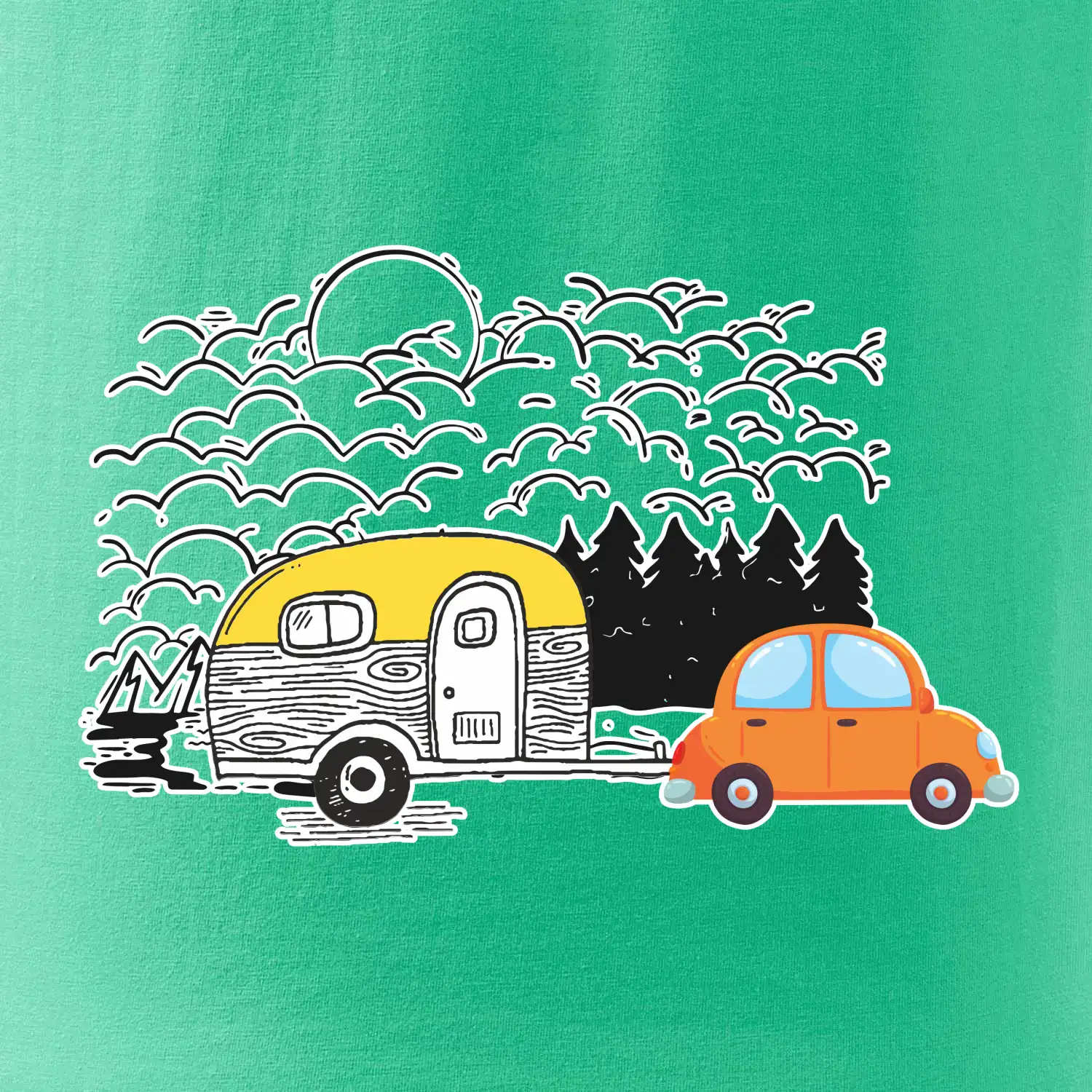 S obytňákem v lese