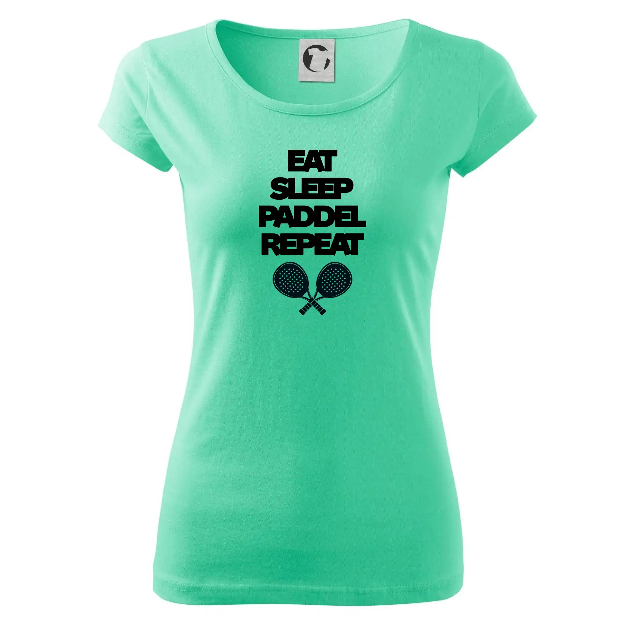 Eat sleep paddel repeat pod sebou