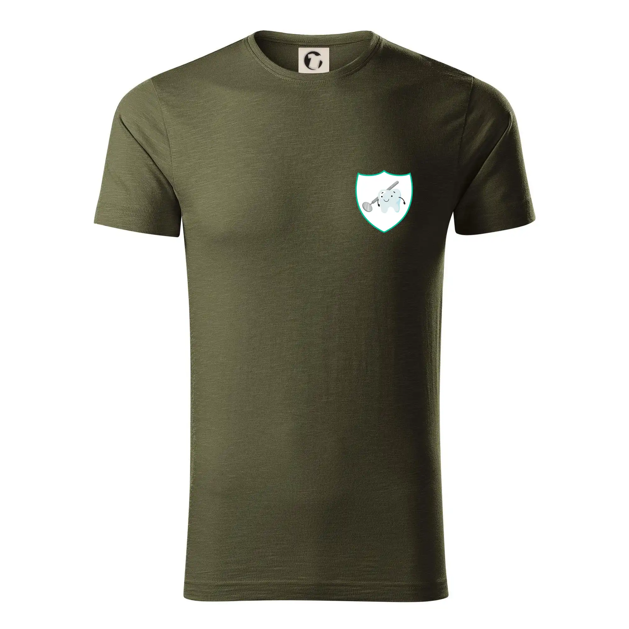 Zoubek na prsu - zrcátko