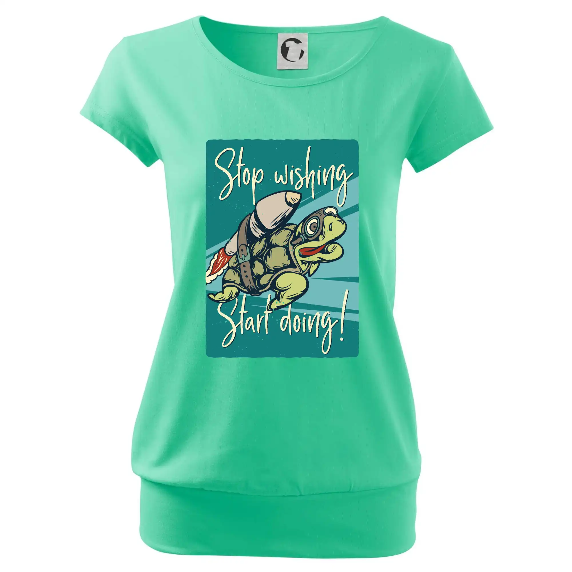 Stop wishing start doing želva