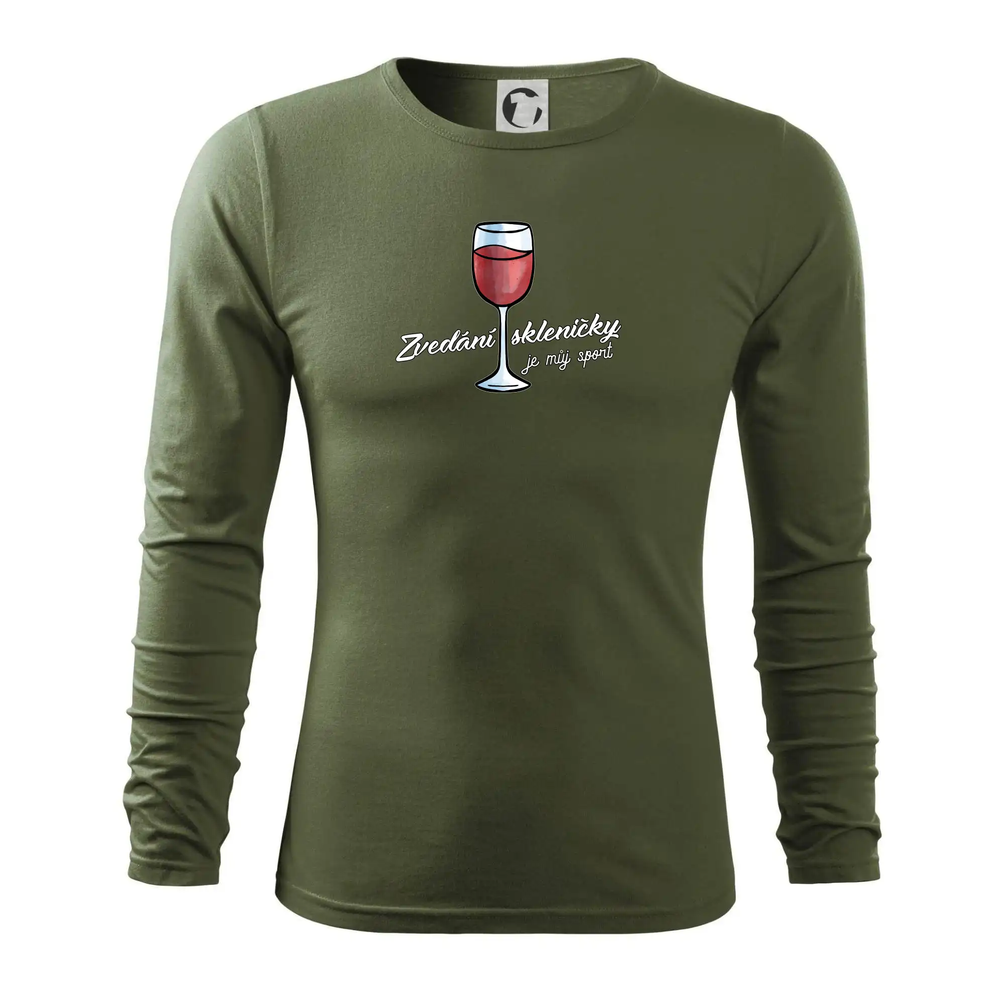 Zvedání skleničky je můj sport