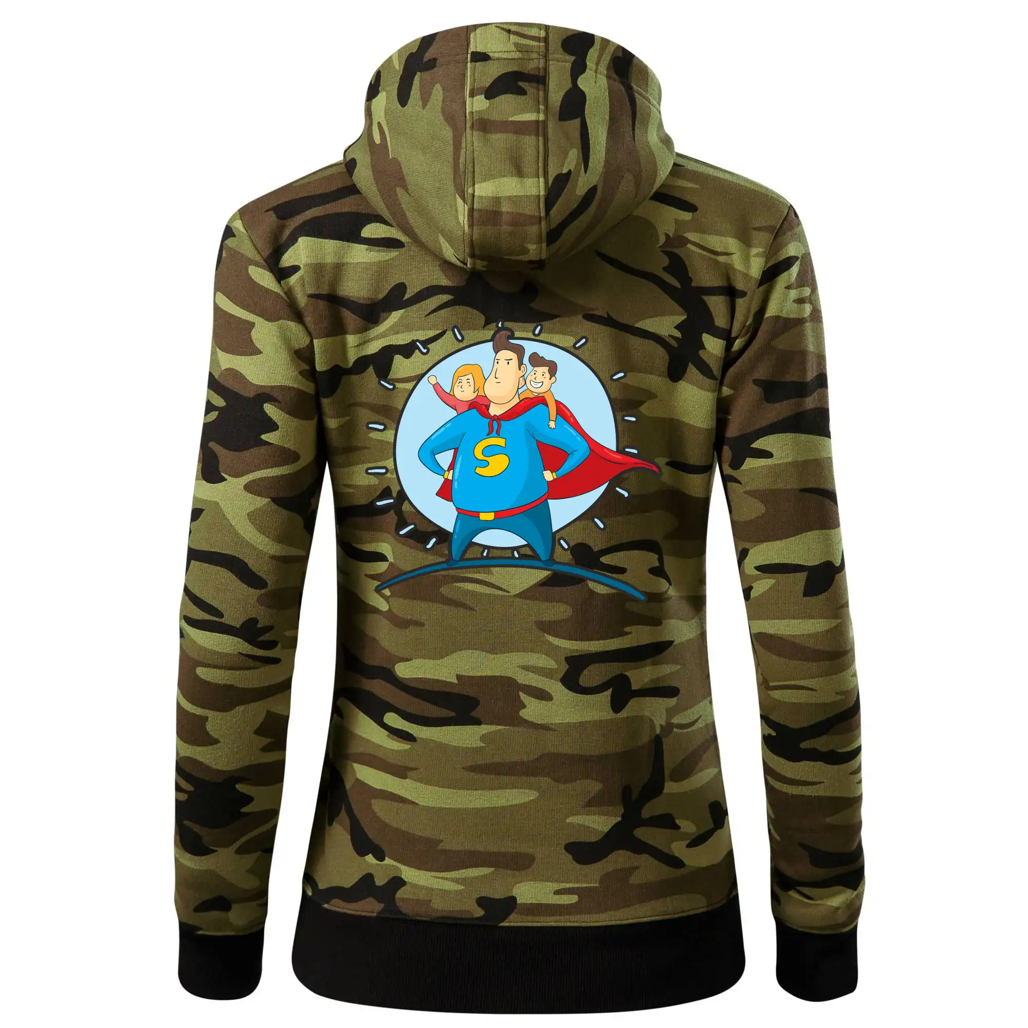 Táta superman - holka a kluk