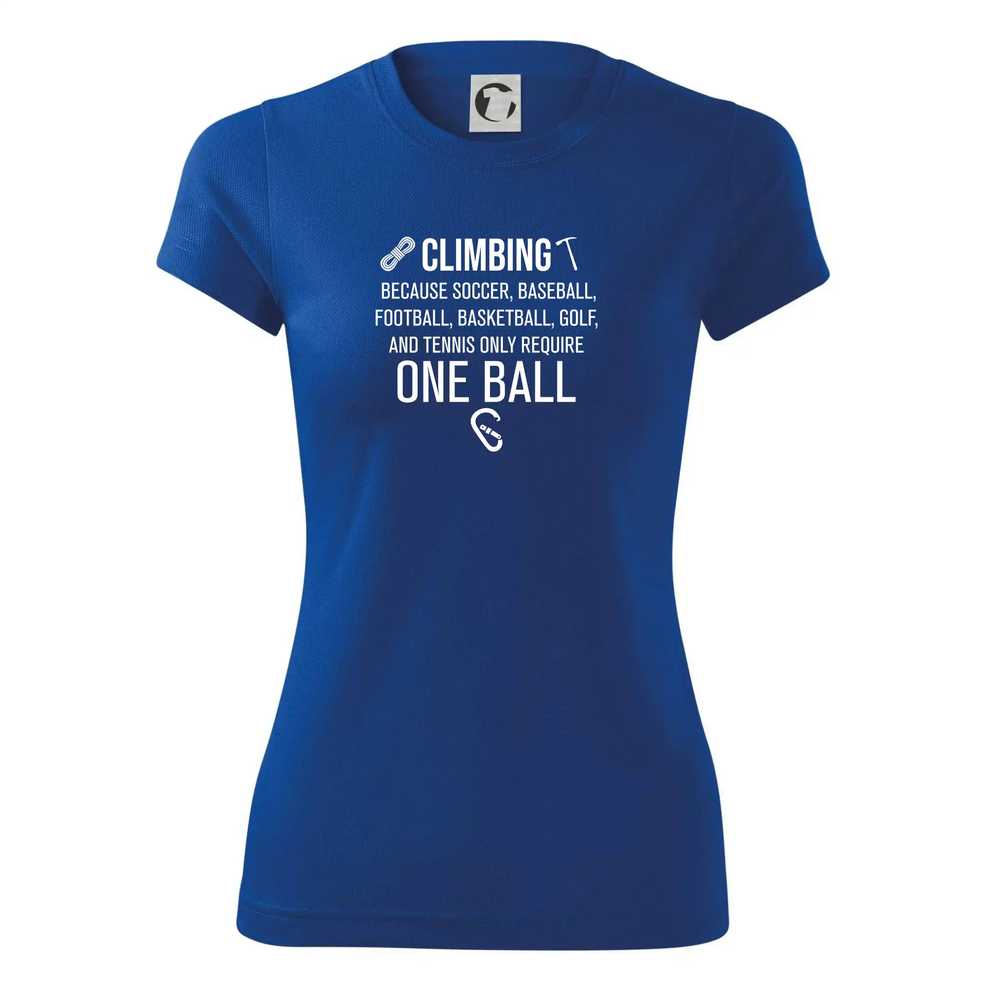 Climbing beacause one ball