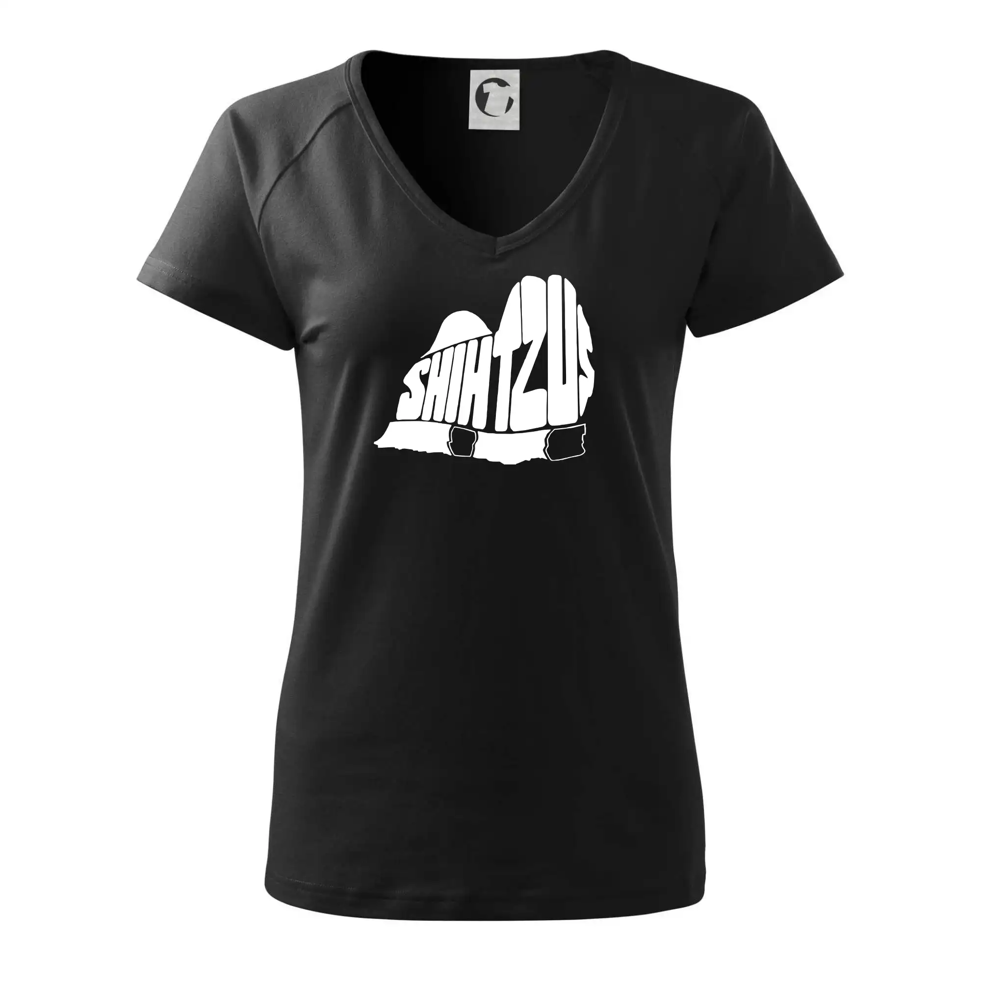 Shih-tzu - nápis v těle