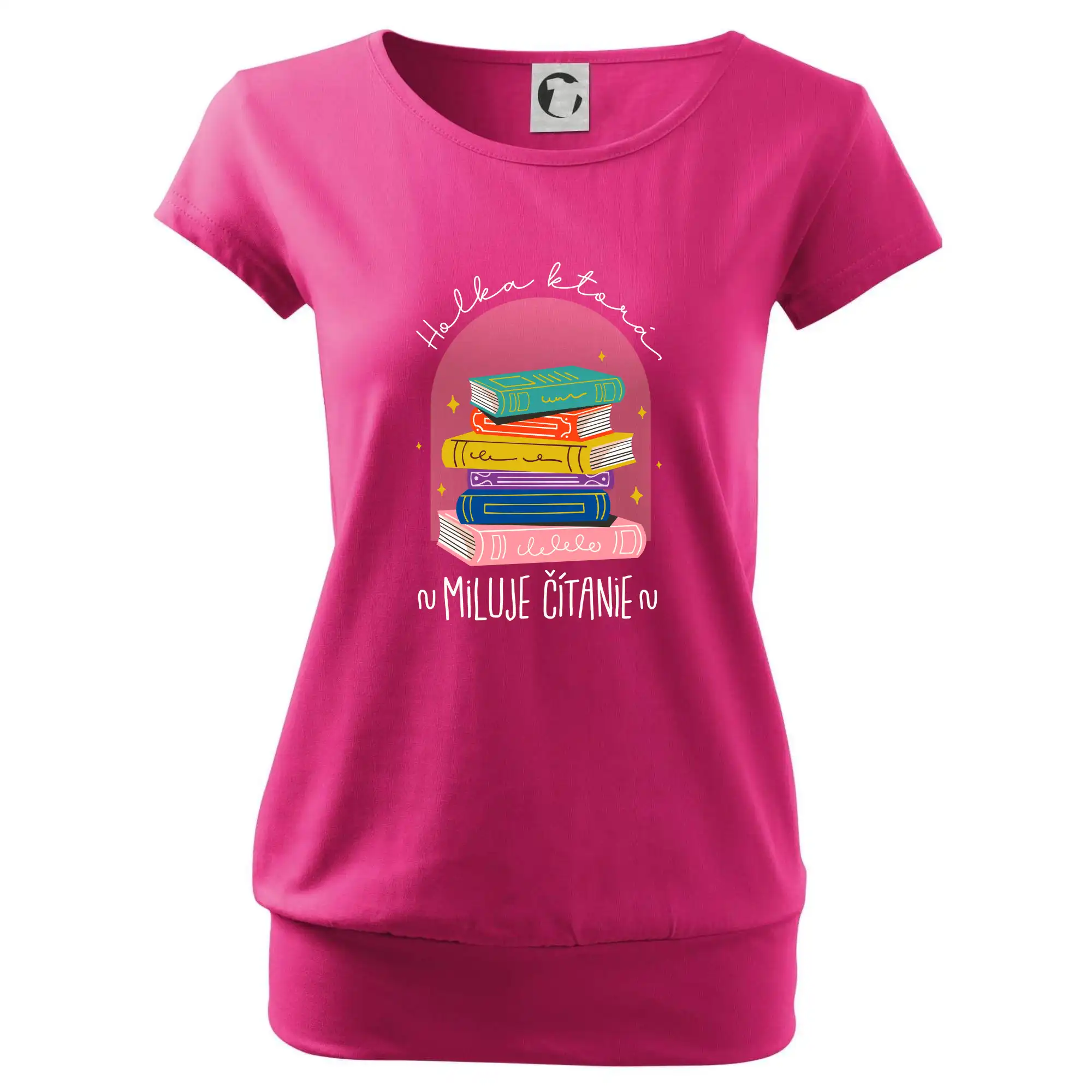 Holka, ktorá miluje čítanie SK