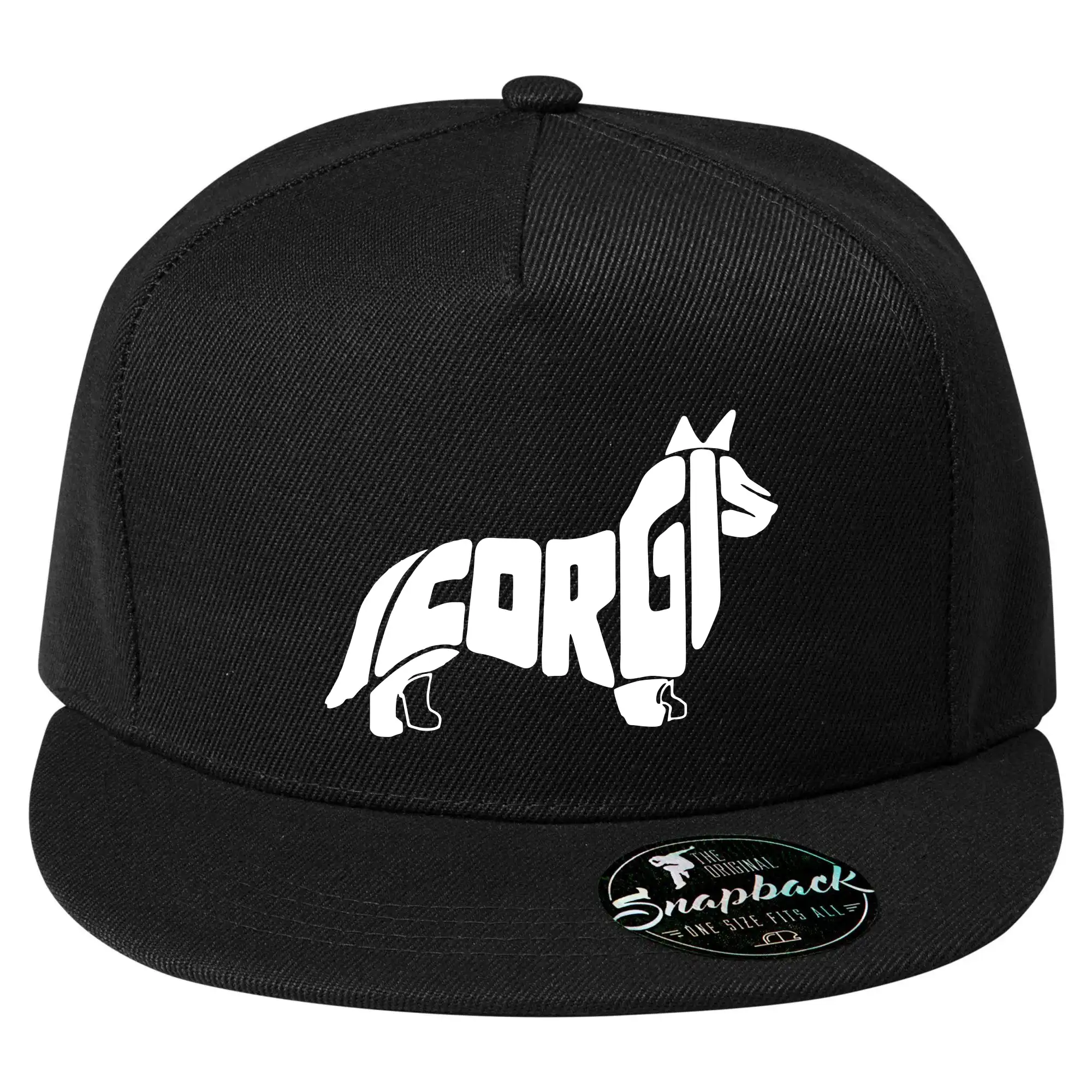 Corgi - nápis v těle