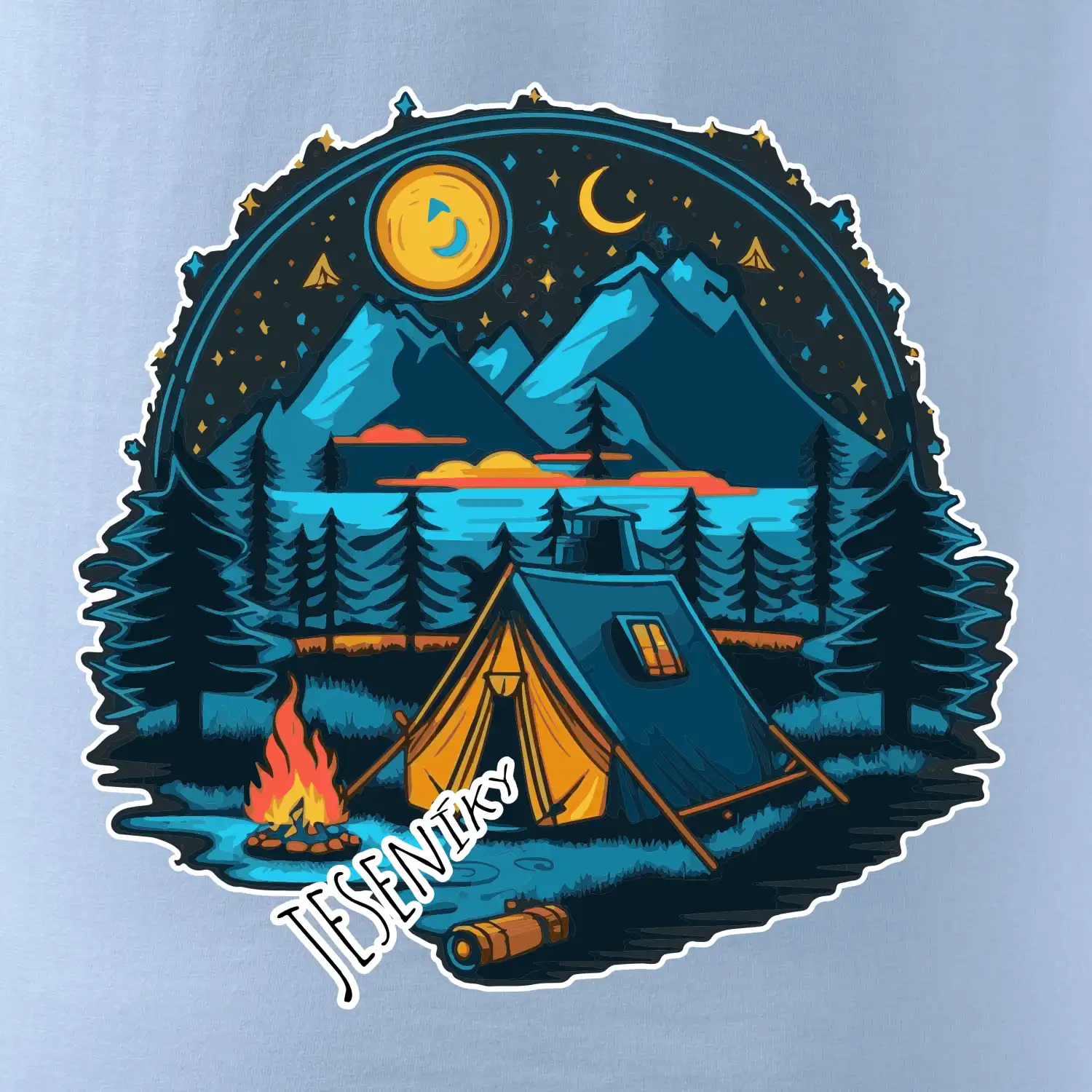 Jeseníky pod stanem