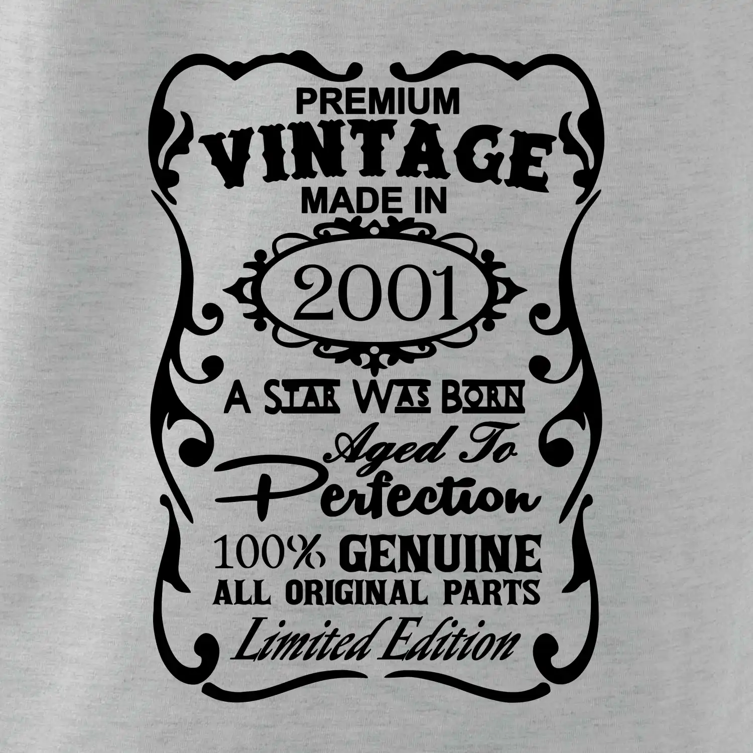 Vintage Etiketa - 2001