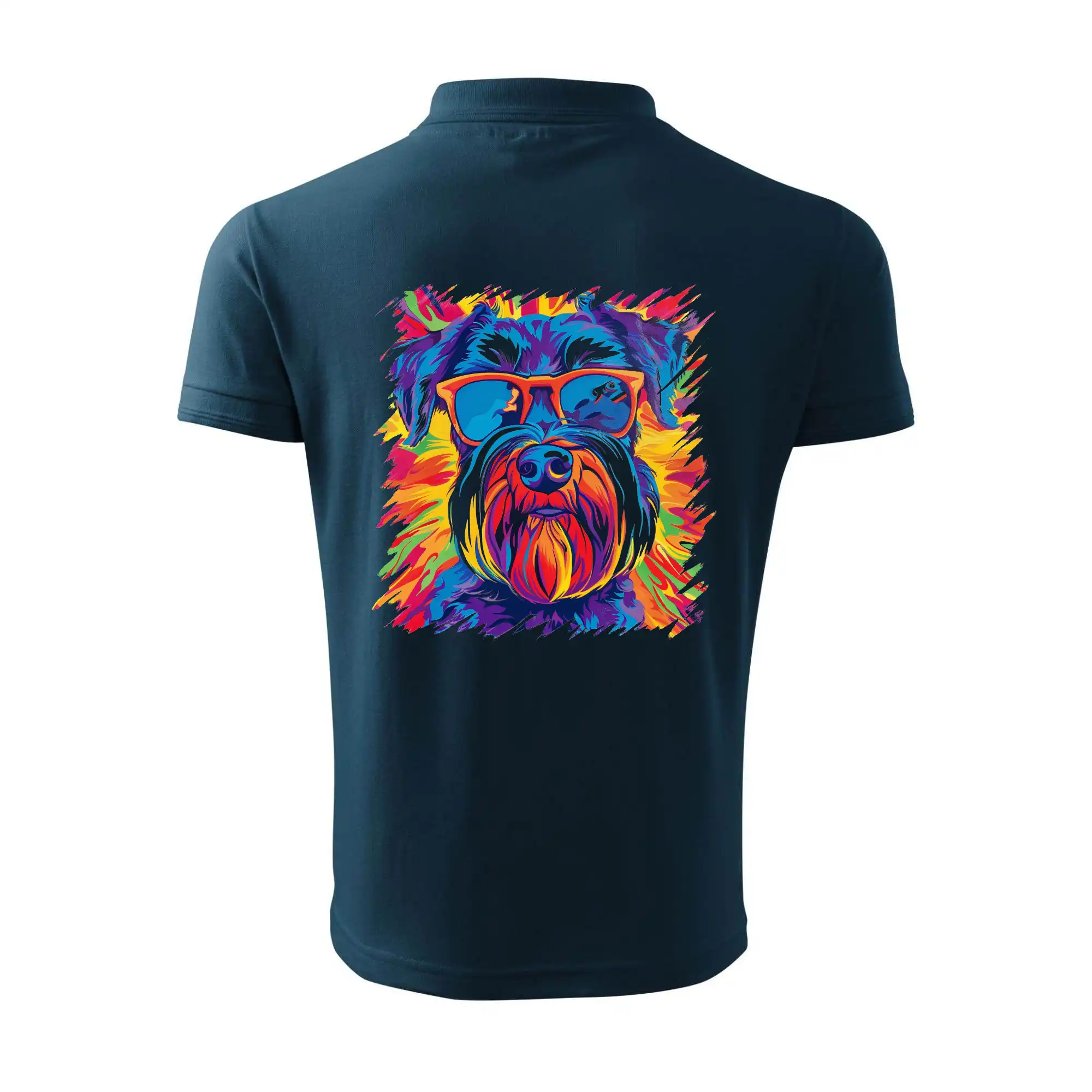 Knírač barevný styl 70s