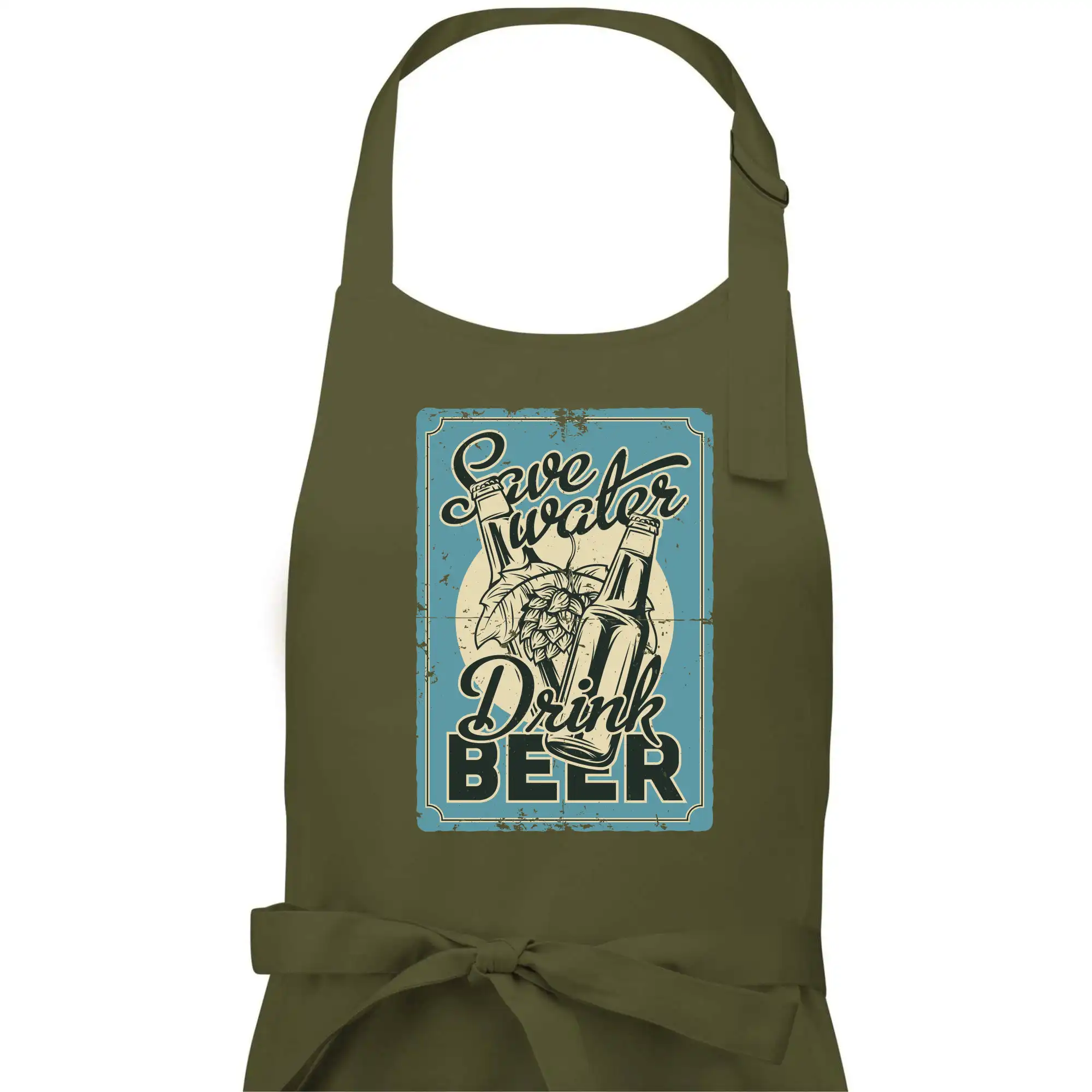 Save water drink beer poster
